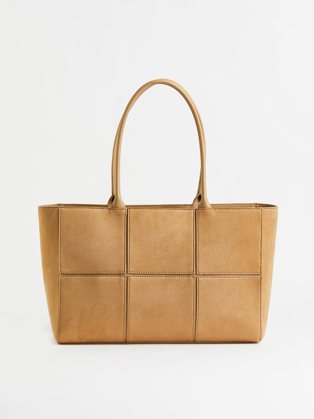 

H&M Beige Solid Shopper