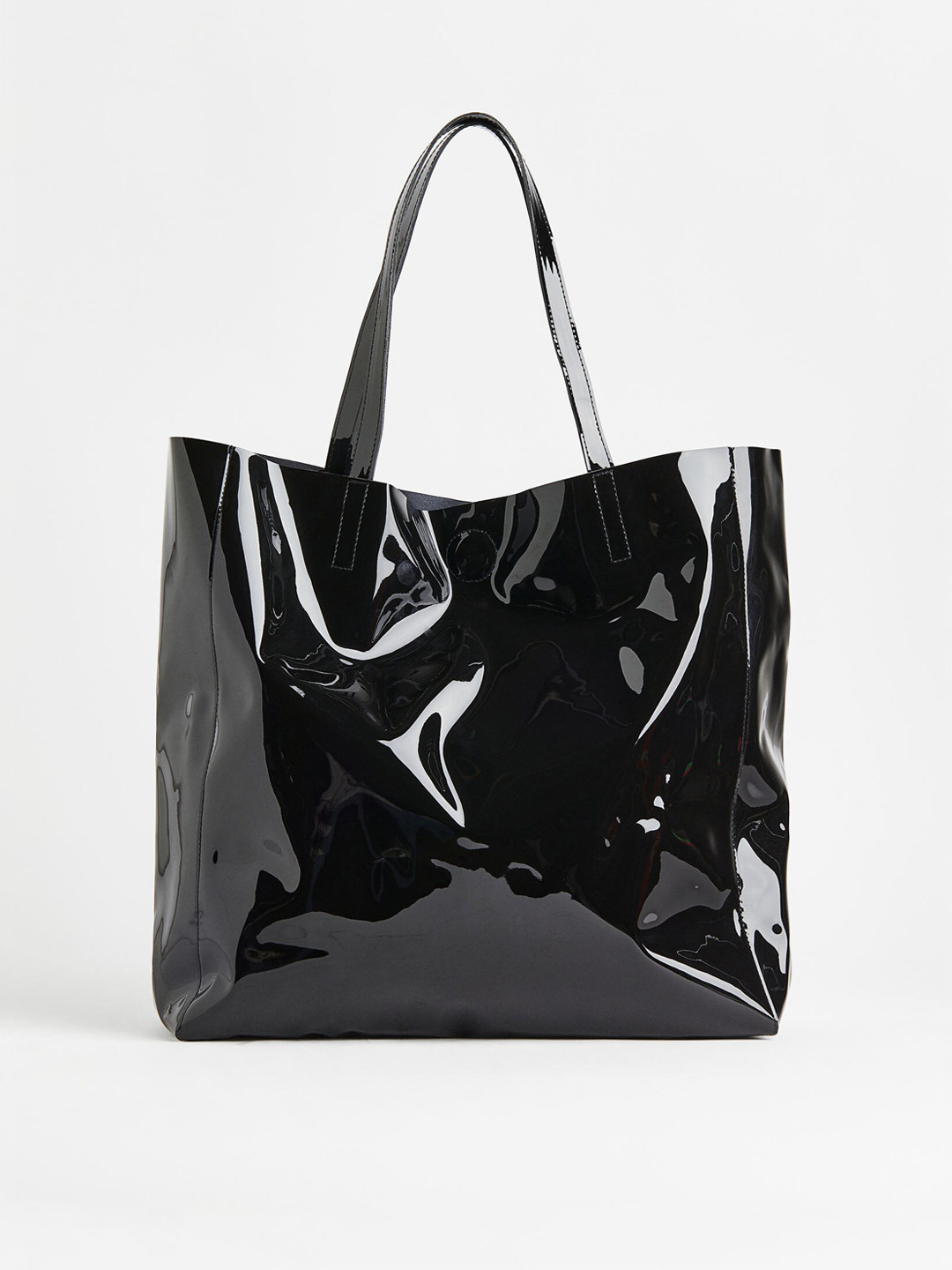 

H&M Women Black Solid Shopper