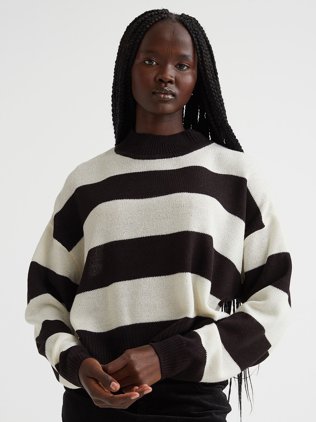

H&M Women Black Jumper