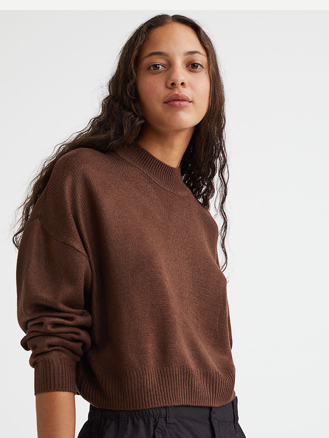

H&M Women Brown Jumper