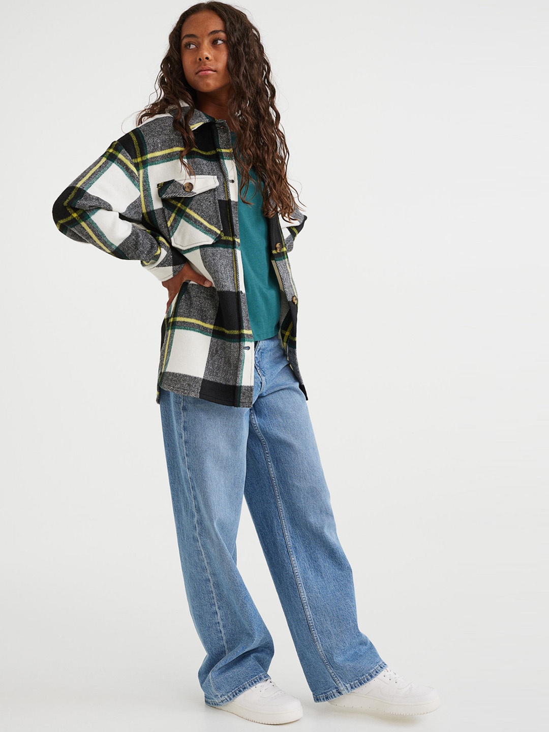 

H&M Girls Black Shacket