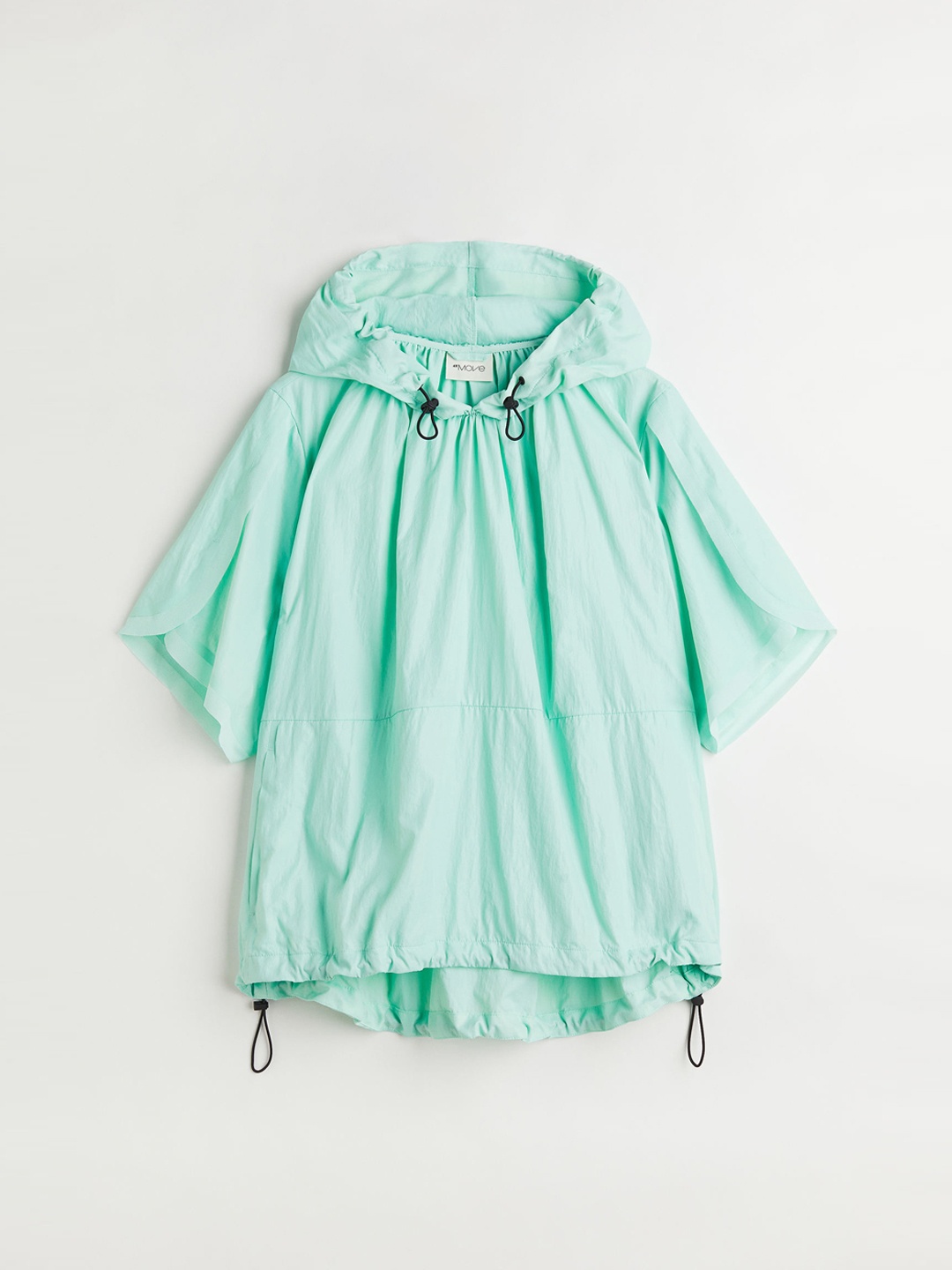 

H&M Women Sea Green Windcheater Tailored Jacket