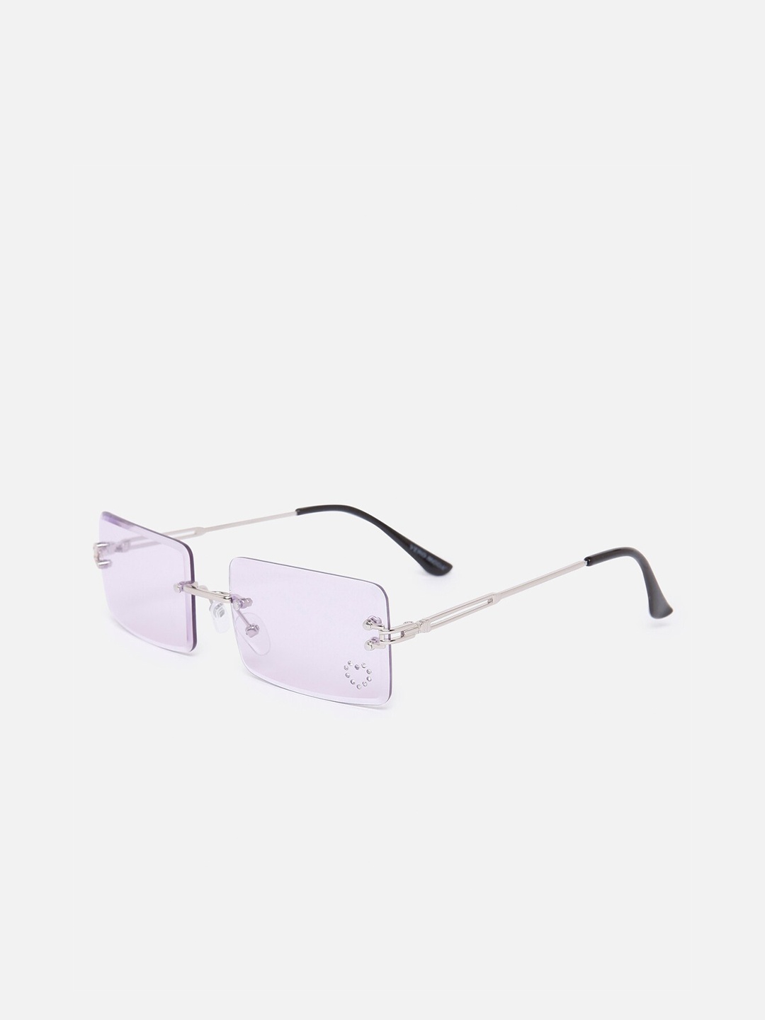 

Vero Moda Women Purple Lens & Purple Rectangle Sunglasses