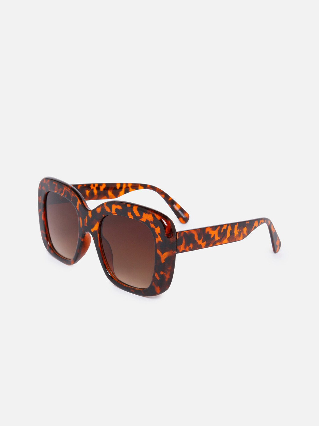 

Vero Moda Women Brown Lens & Brown Square Sunglasses, Black