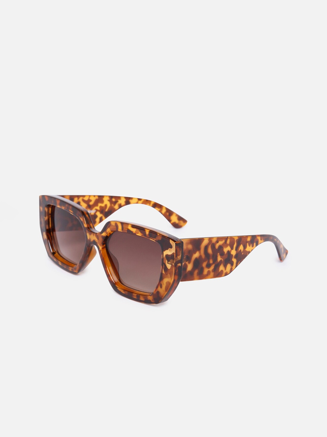 

Vero Moda Women Brown Lens & Brown Square Sunglasses