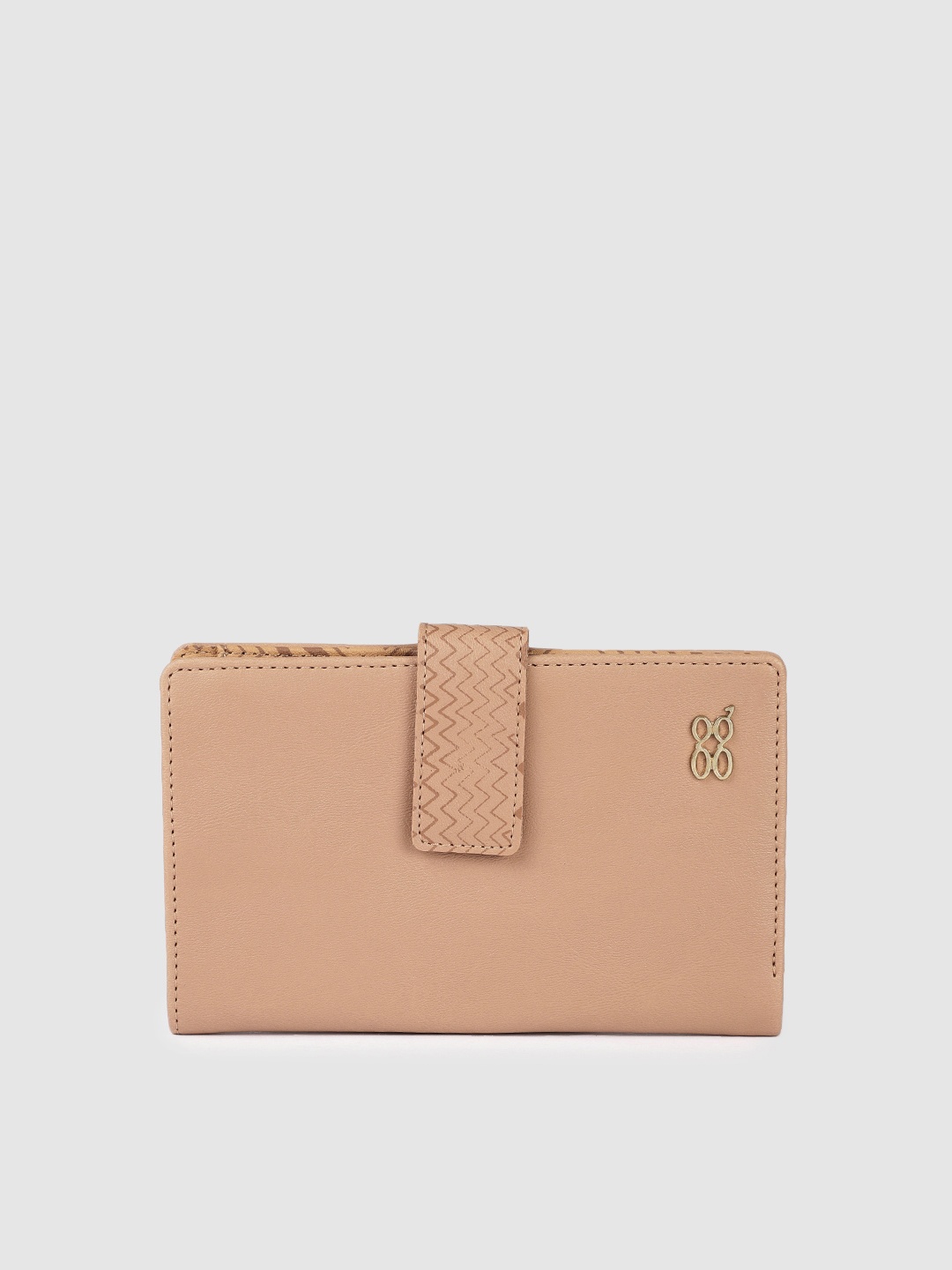 

Baggit Women Beige Two Fold Wallet