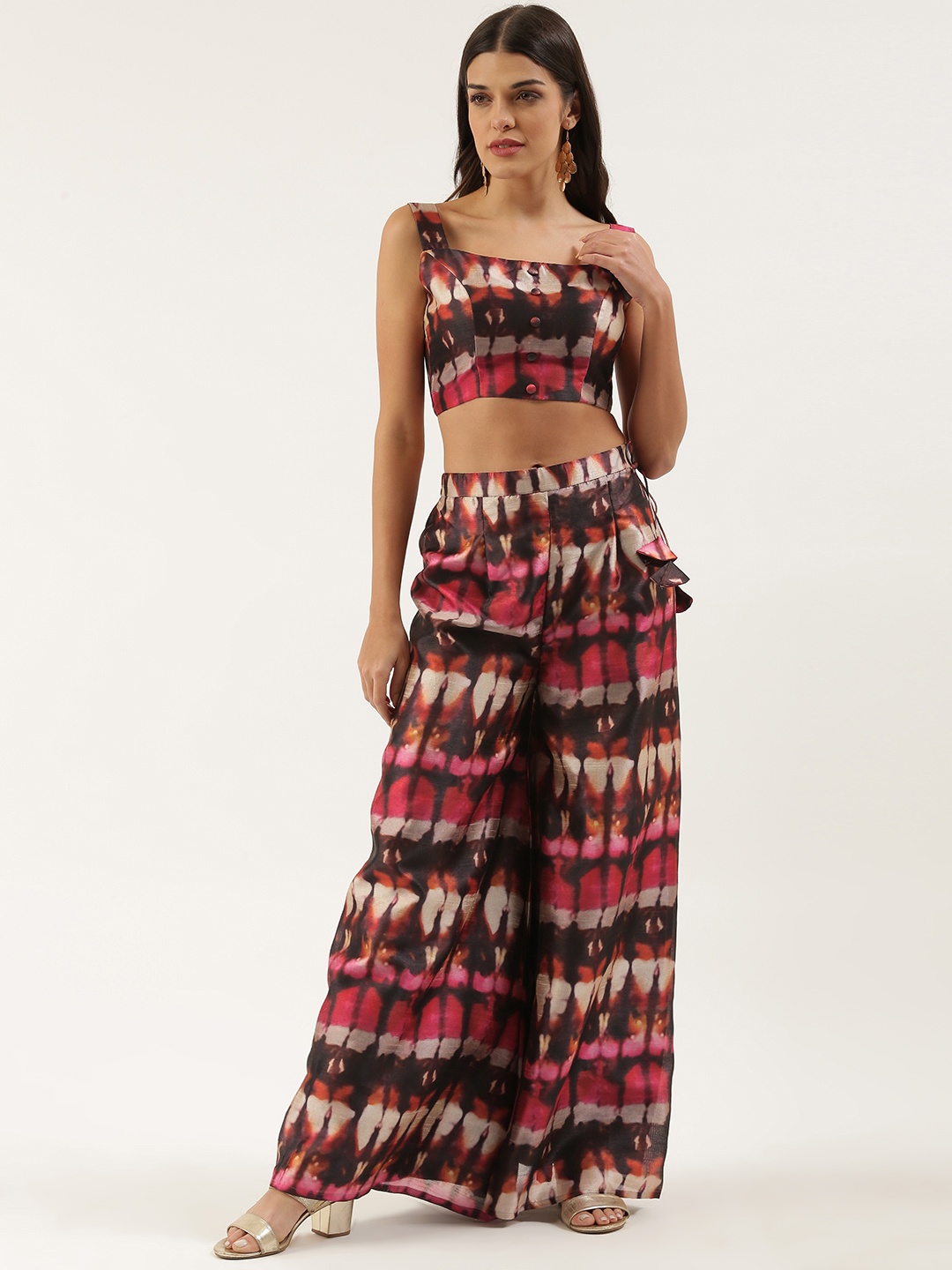 

Ethnovog Women Tie Dyed Co-Ords, Multi