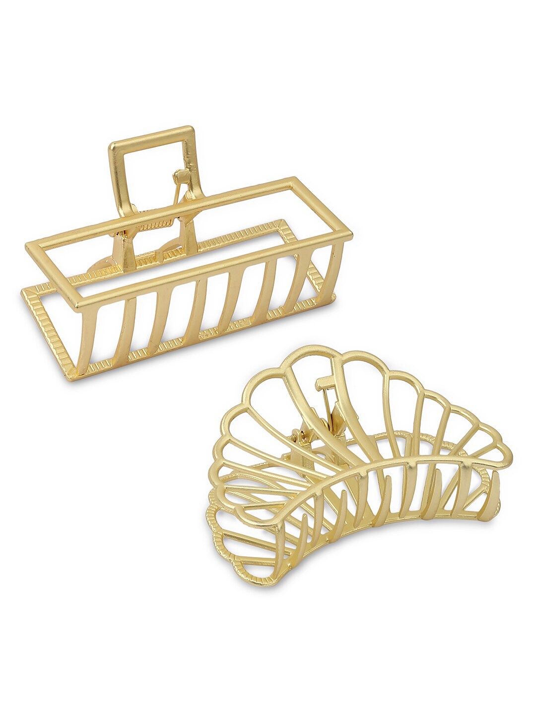 

ToniQ Women Gold-Toned Set of 2 Claw Clip