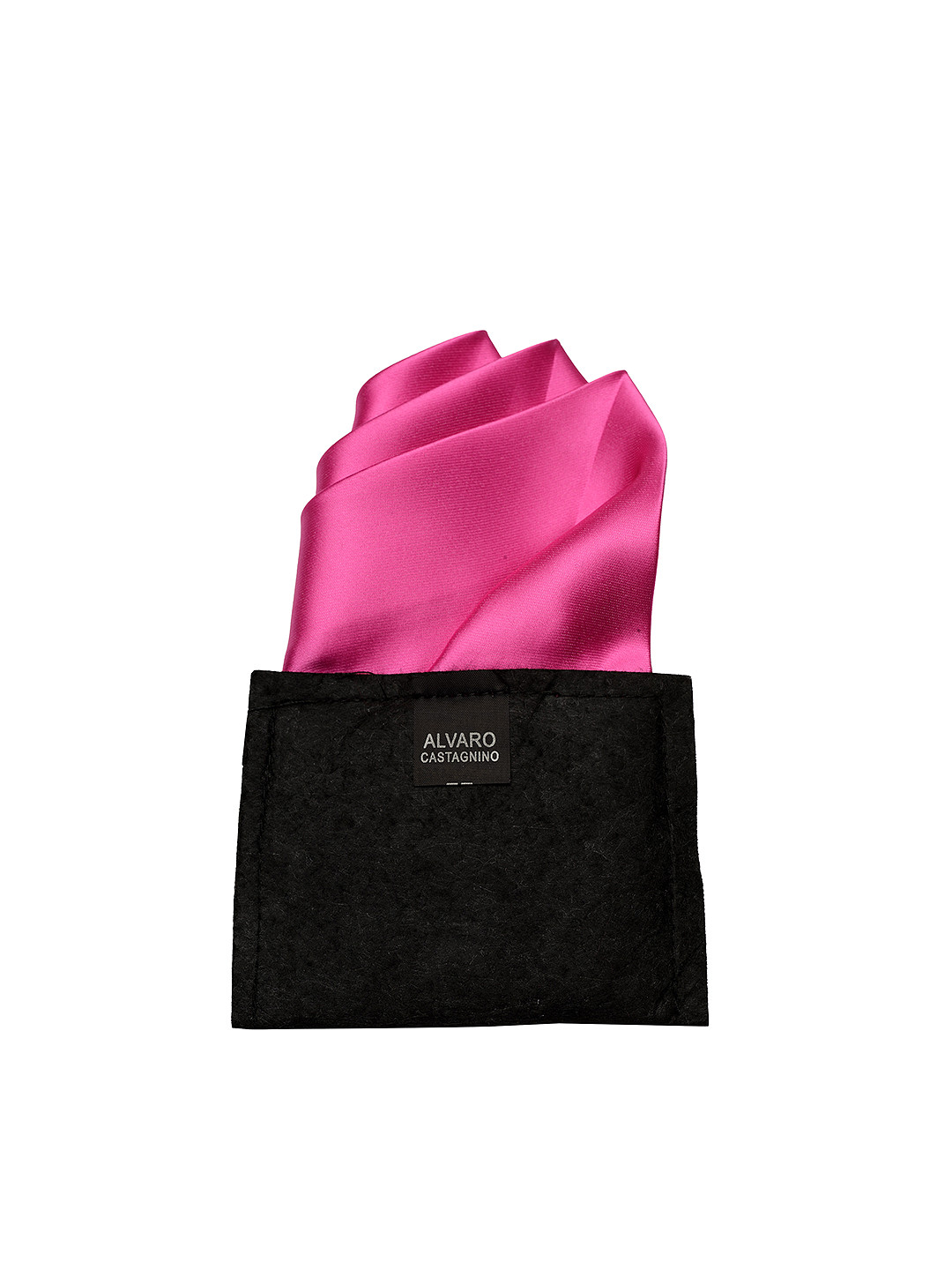 

Alvaro Castagnino Pink Pocket Square