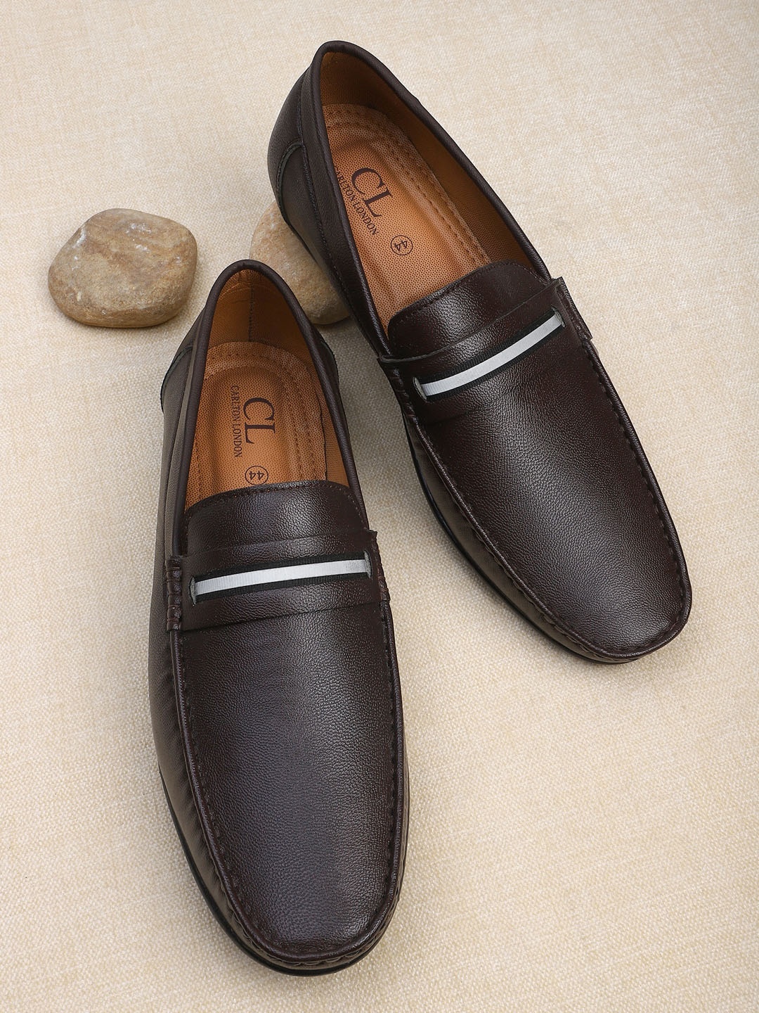 

Carlton London Men Brown Loafers