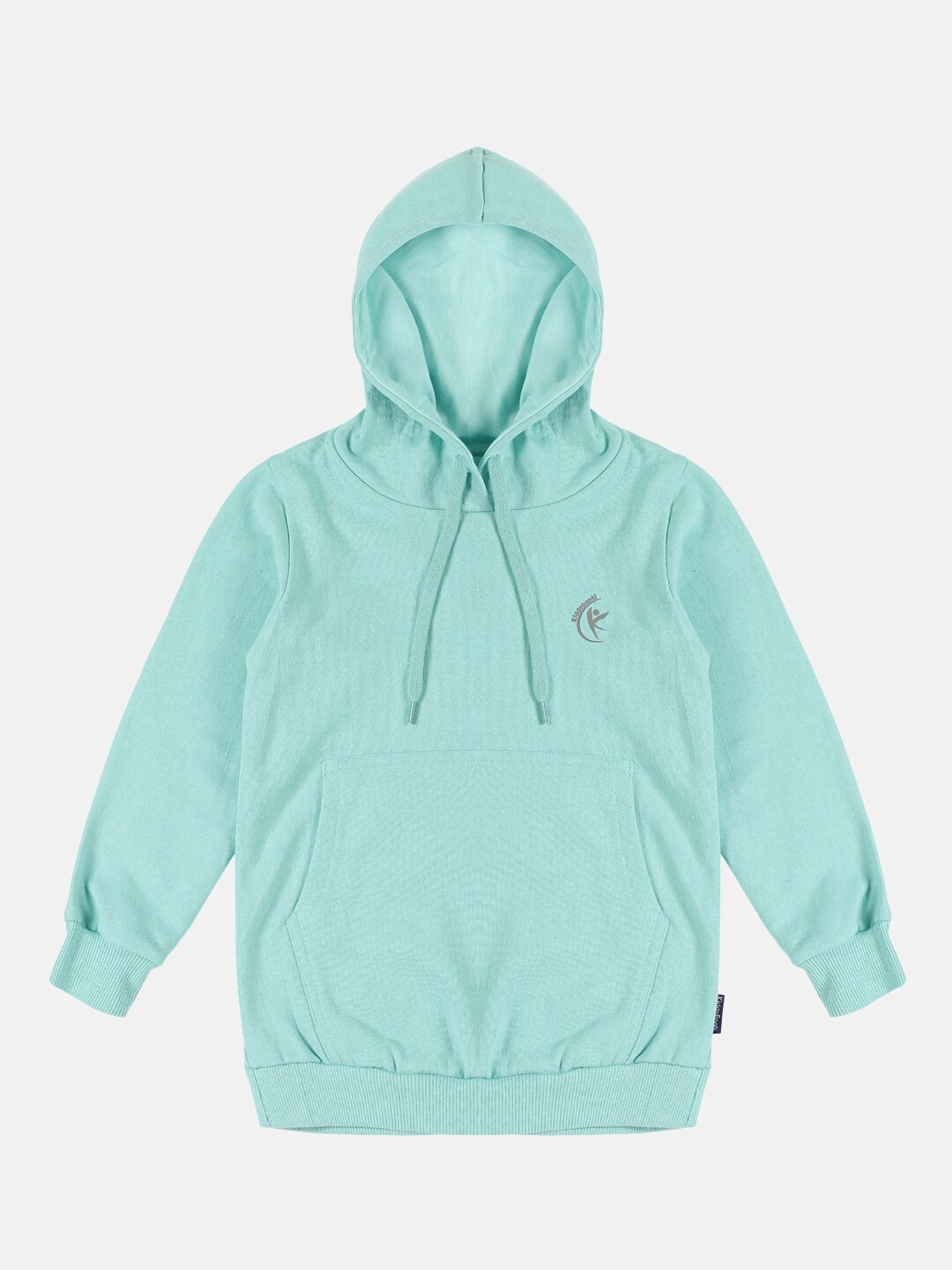 

KiddoPanti Kids Blue Pure Cotton Hooded Sweatshirt