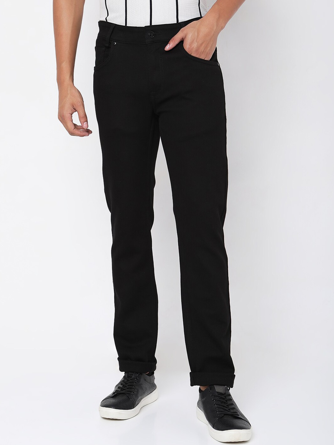 

Mufti Men Black Jeans