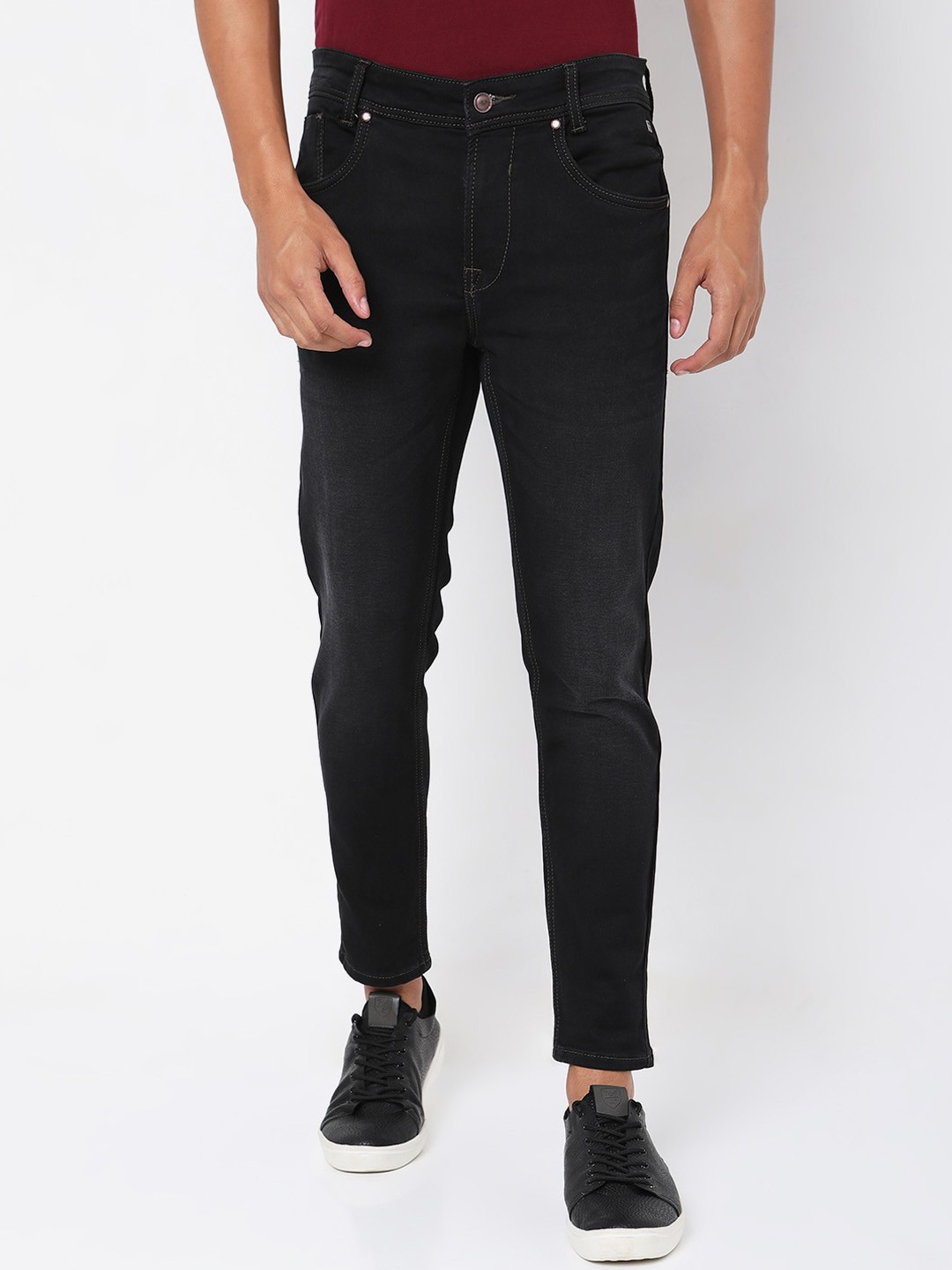 

Mufti Men Black Slim Fit Jeans
