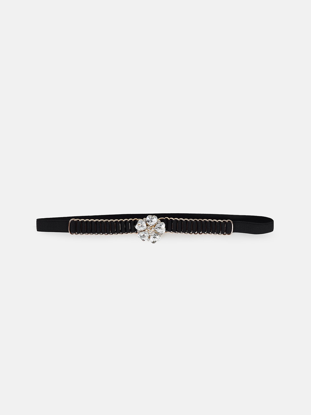 

Kazo Women Black Solid PU Belt
