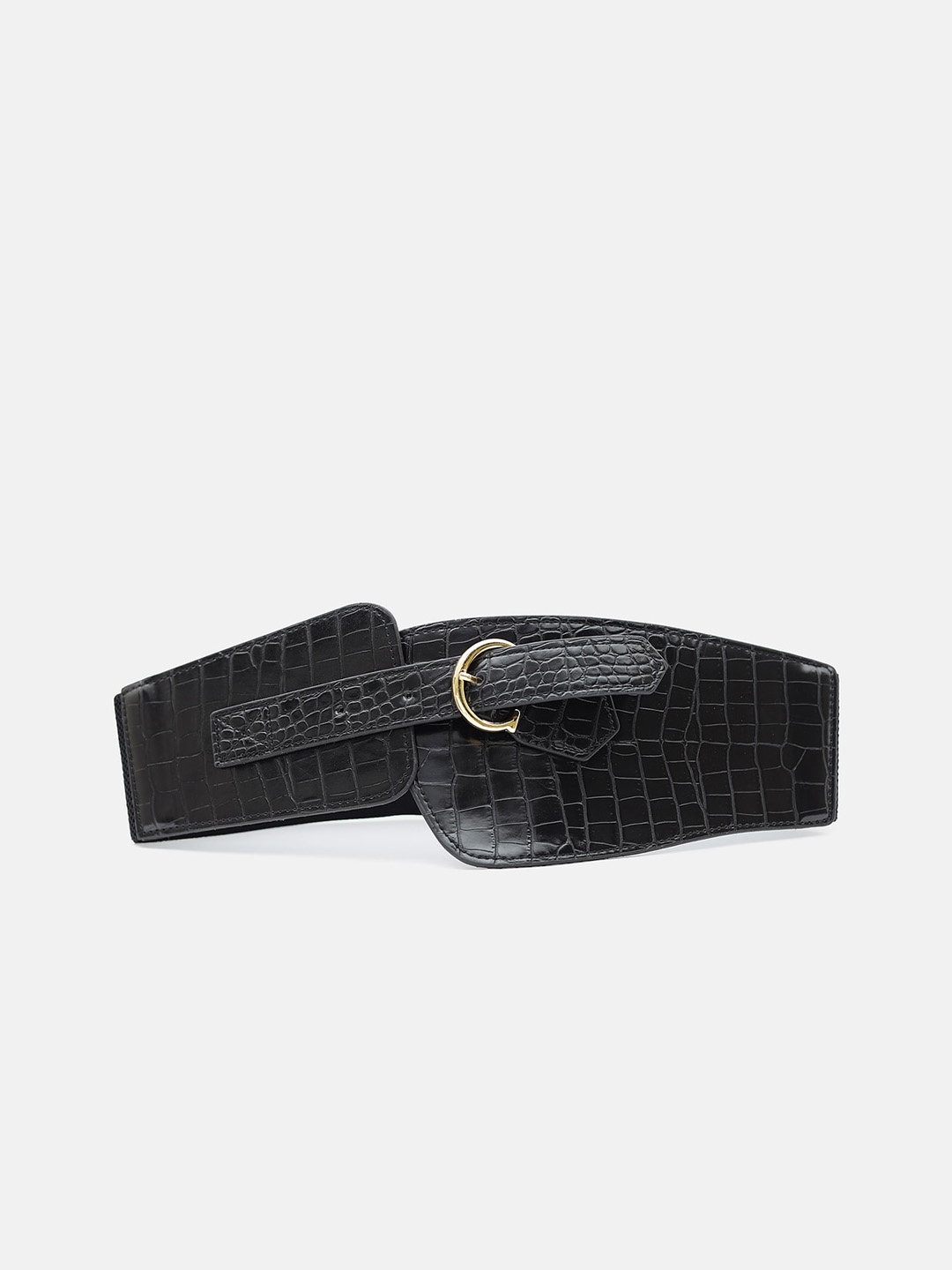 

Kazo Women Black PU Belt