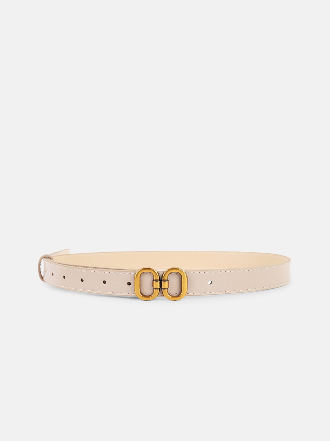 

Kazo Women Beige PU Casual Belt
