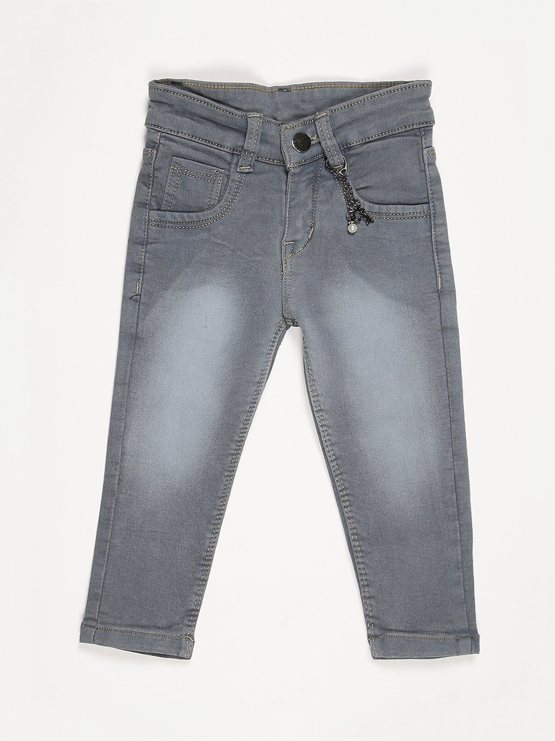 

V2 Value & Variety Girls Grey Denim Trousers