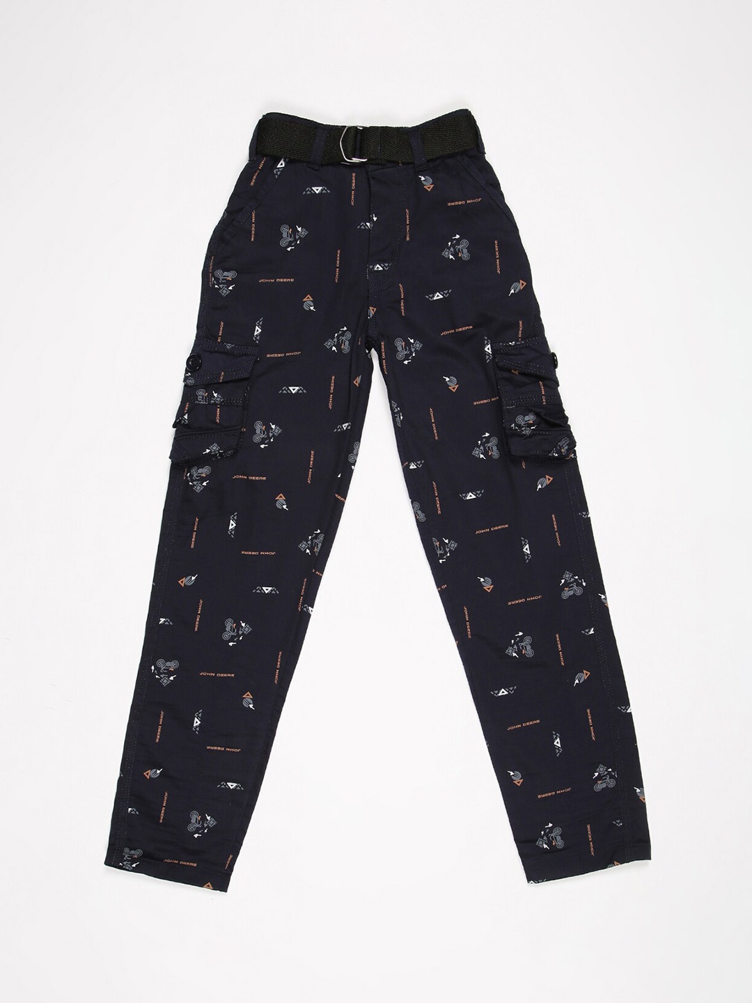 

V2 Value & Variety Boys Blue Printed Trousers