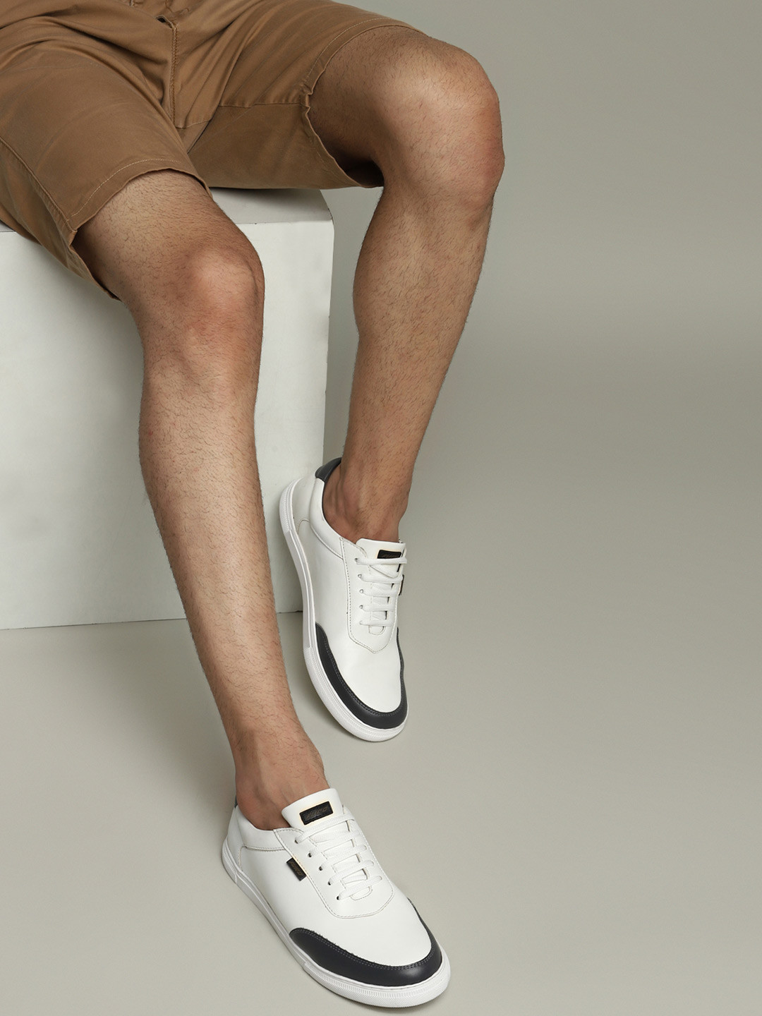 

FURO by Red Chief Men White Running Shoes