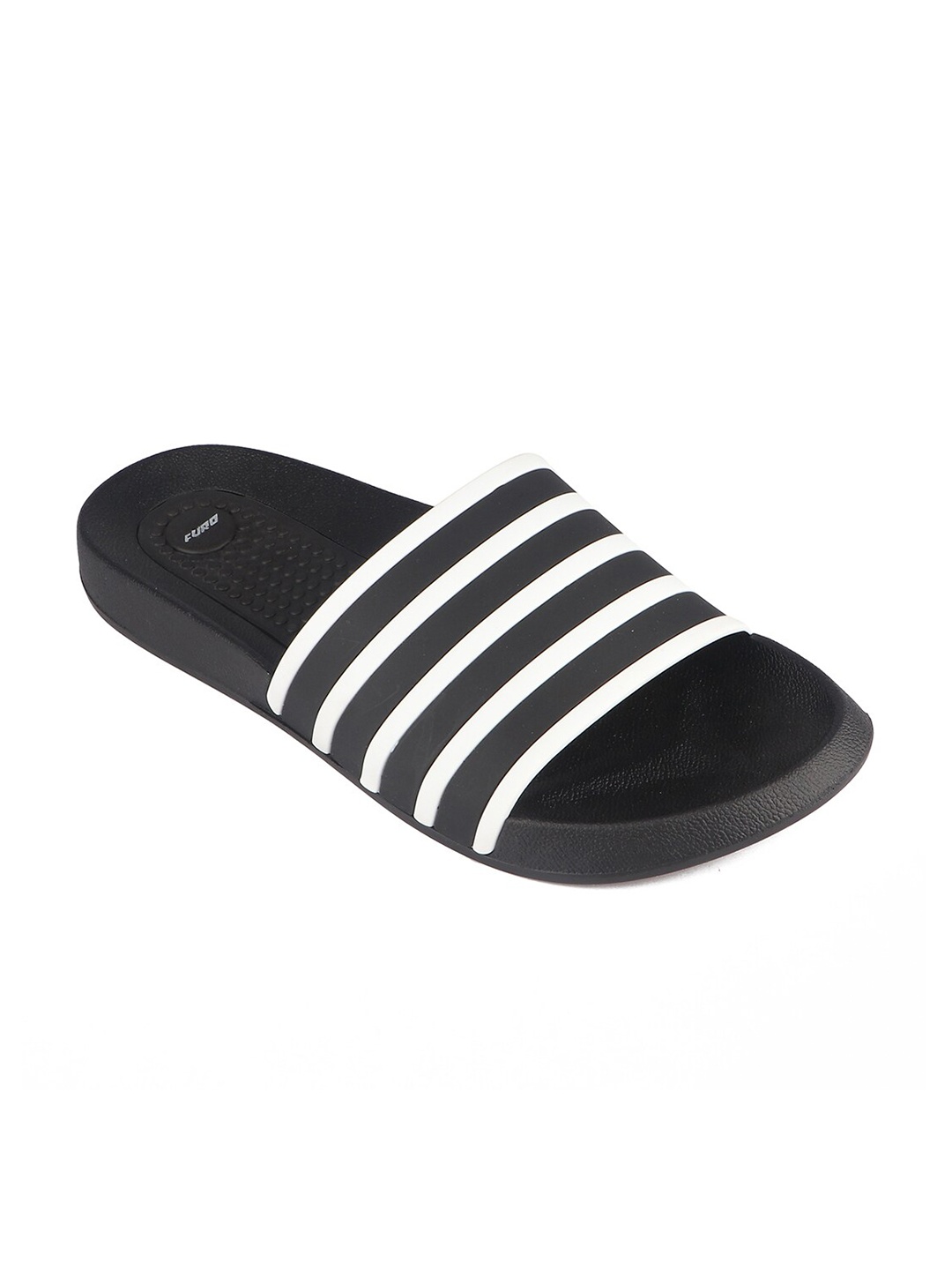 

FURO by Red Chief Men White & Black Thong Flip-Flops