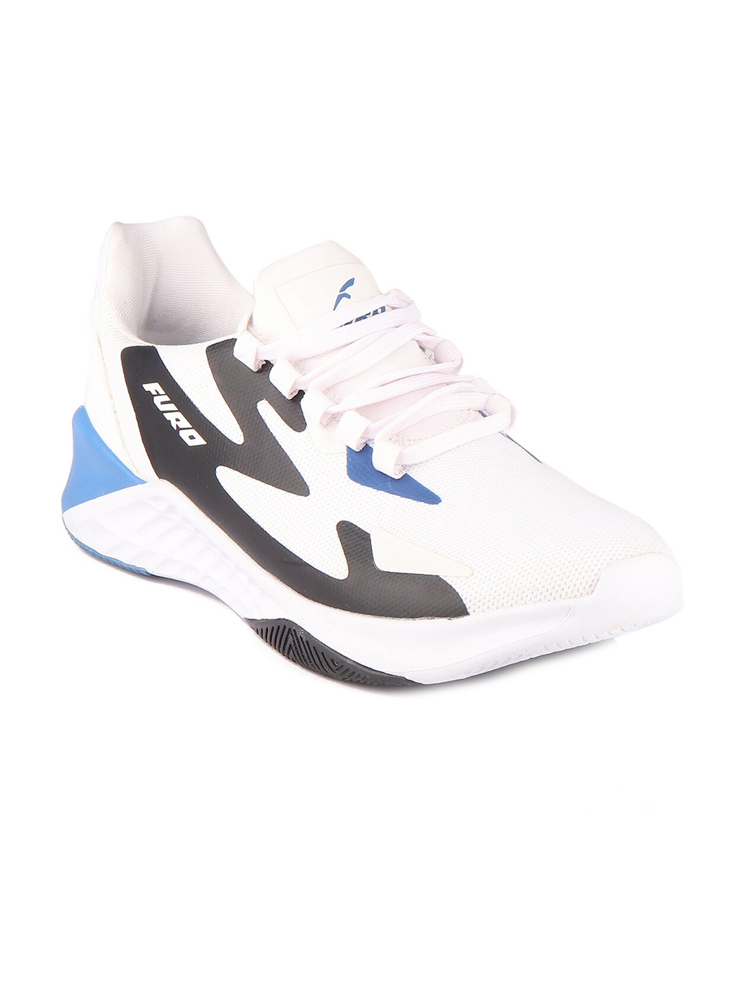 

FURO by Red Chief Men White Mesh Running Shoes