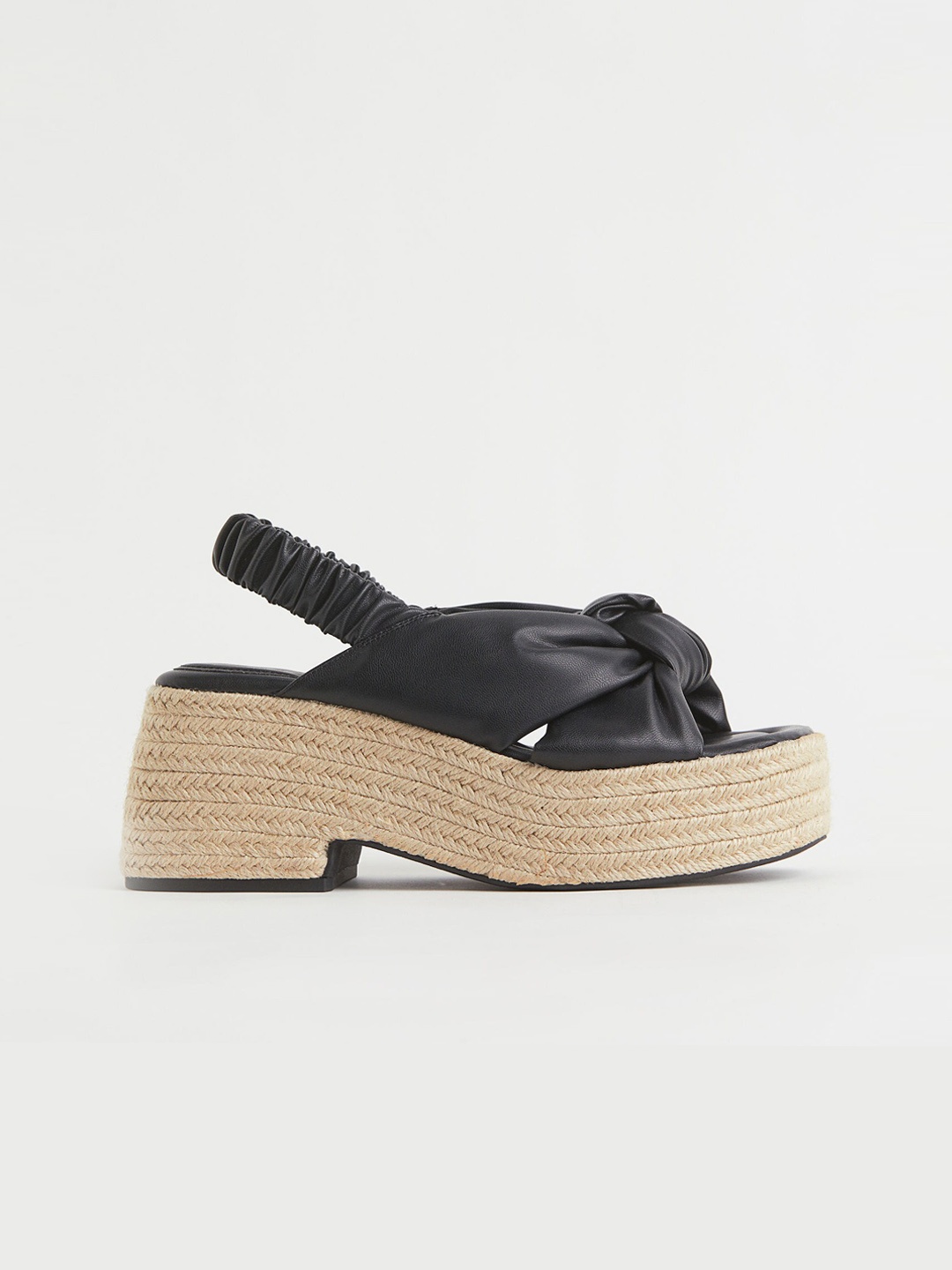 

H&M Women Black Platform Espadrilles