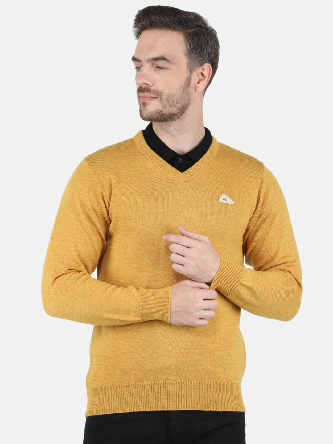 

Monte Carlo Men Yellow Pullover