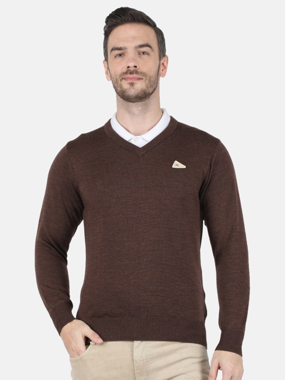 

Monte Carlo Men Brown Pullover