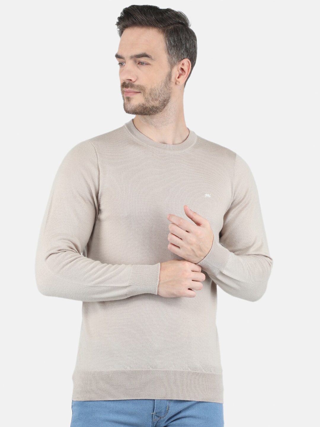 

Monte Carlo Men Beige Pullover