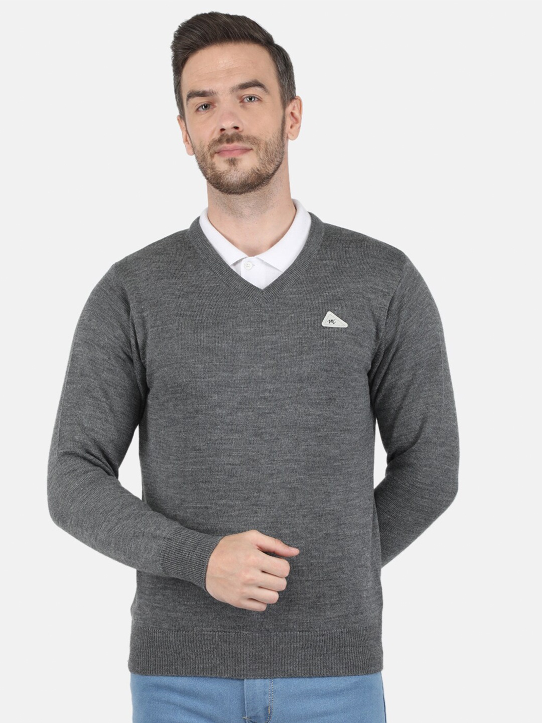 

Monte Carlo Men Grey Pullover