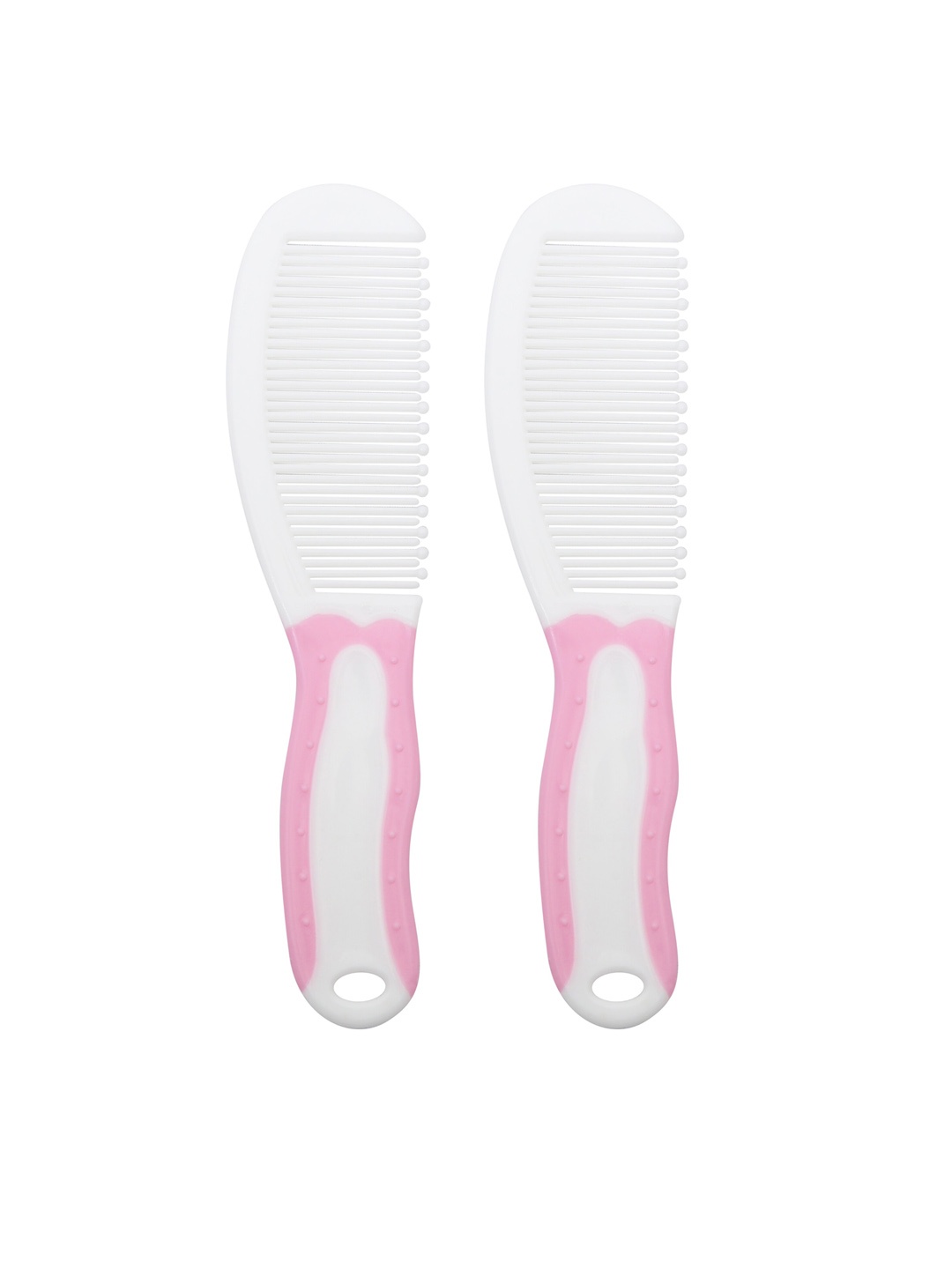 

1st Step Kids White & Pink Soft Comb Set