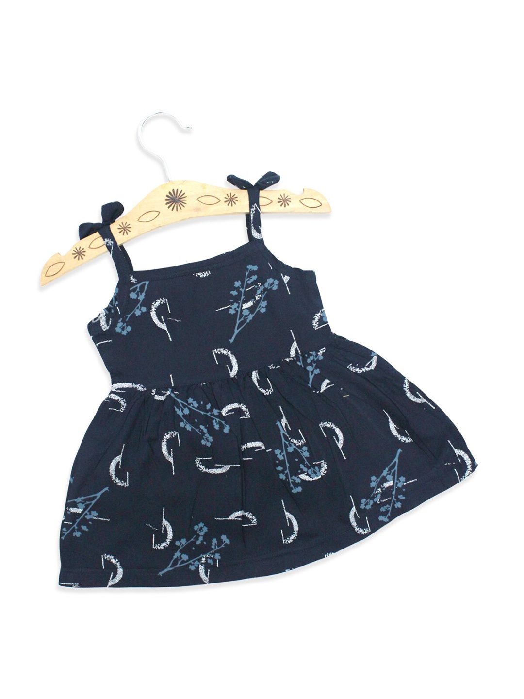 

Born Babies Blue Fit & Flare Dress