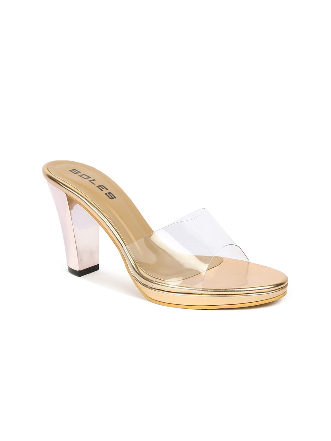 

SOLES Rose Gold Party Heels
