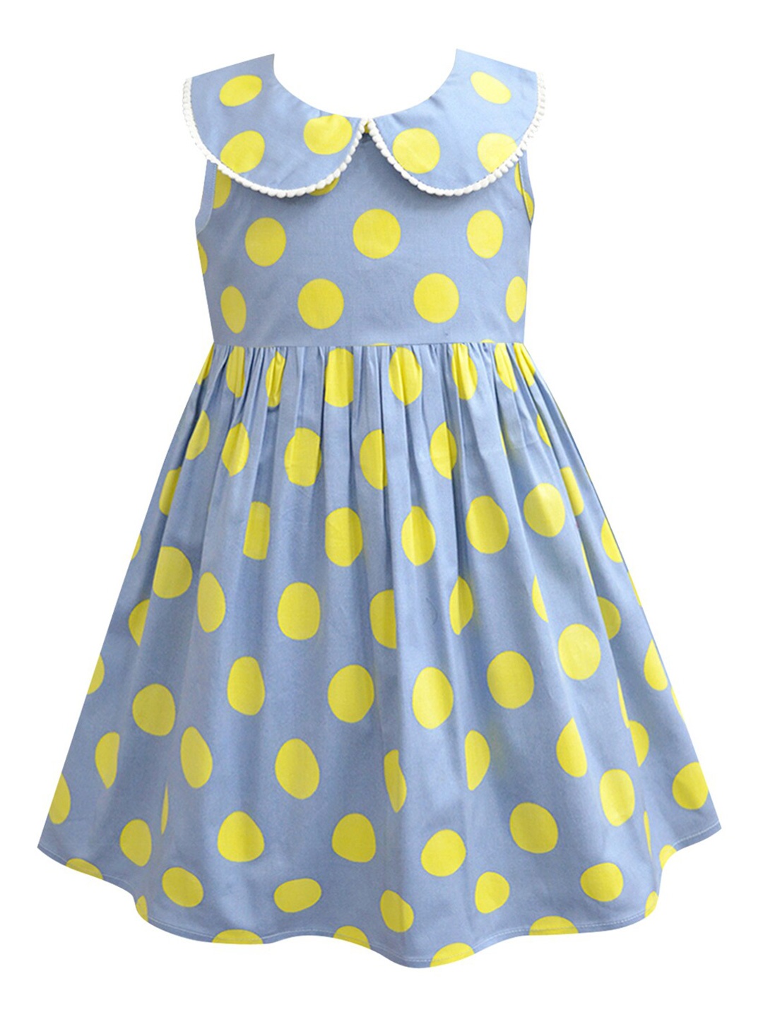 

A T U N Blue Peter Pan Collar Dress