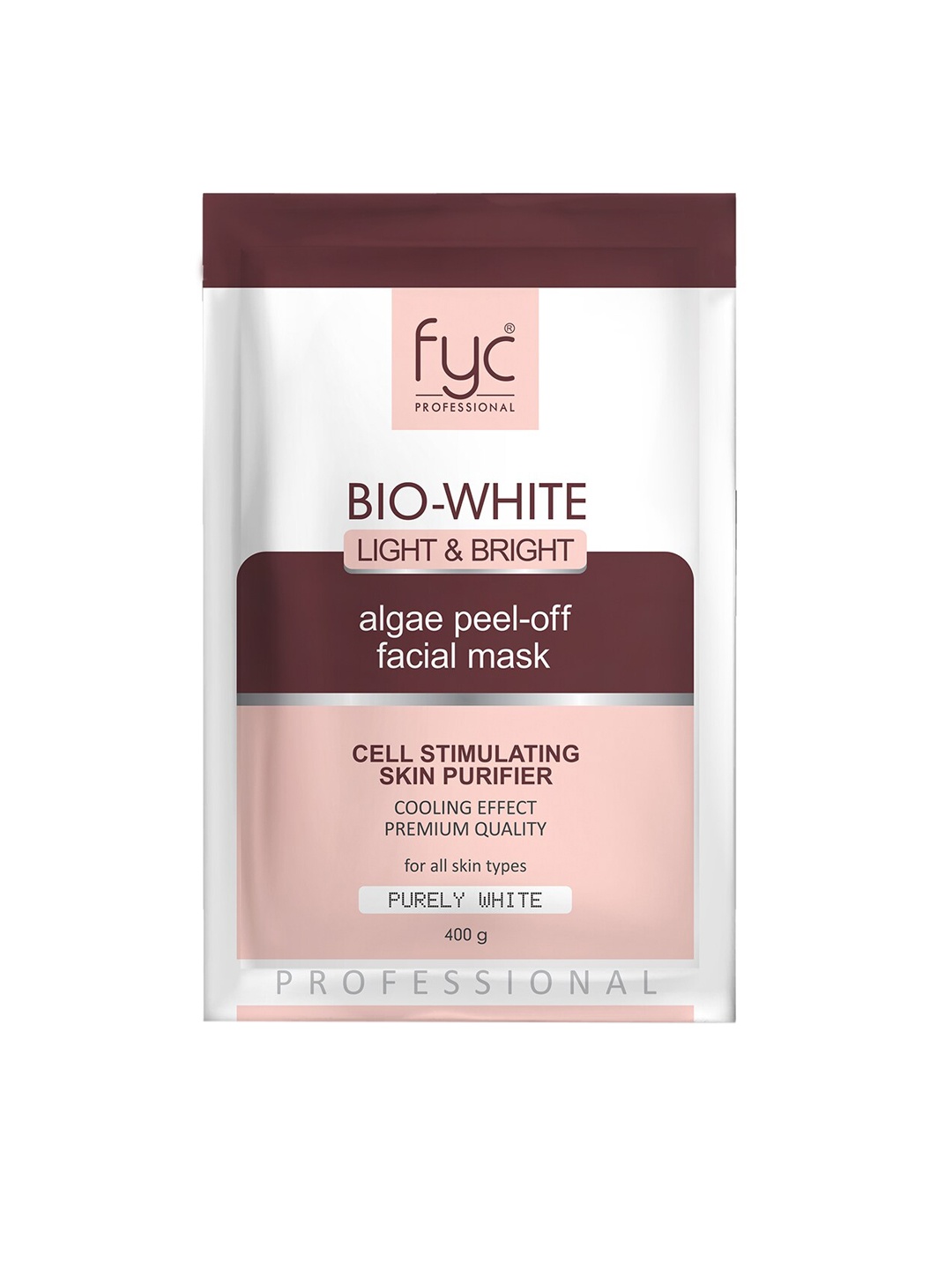 

FYC Professional Purely White Peel Off Mask 400 gm, Pink