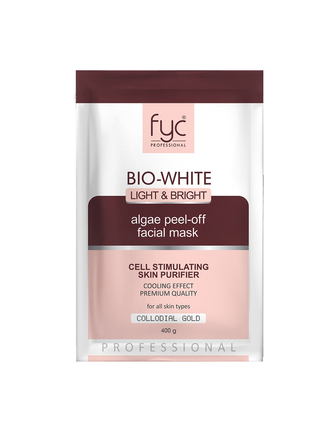 

FYC Professional Collodial Gold Peel Off Mask 400 gm, Pink