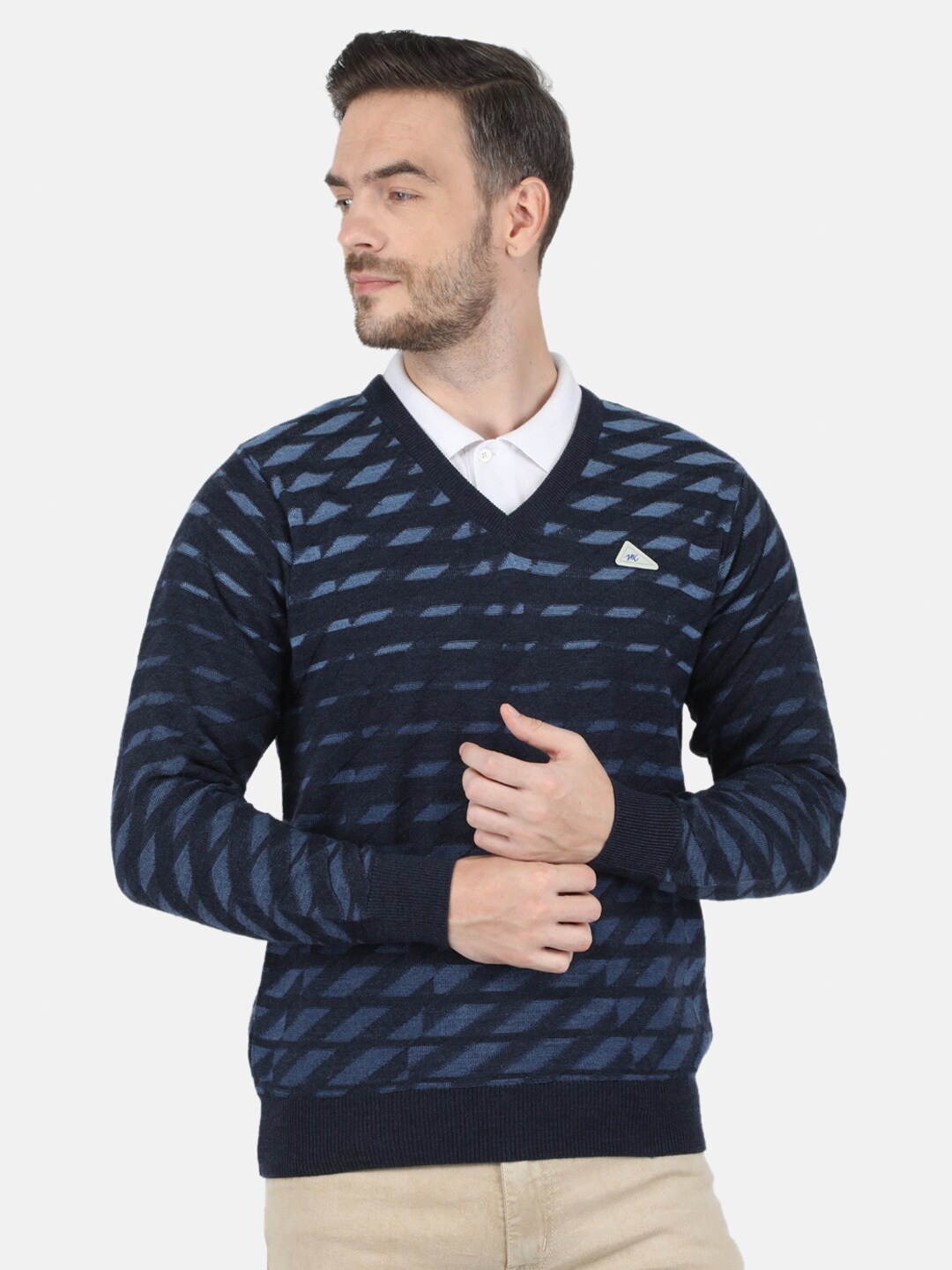 

Monte Carlo Men Navy Blue Pullover