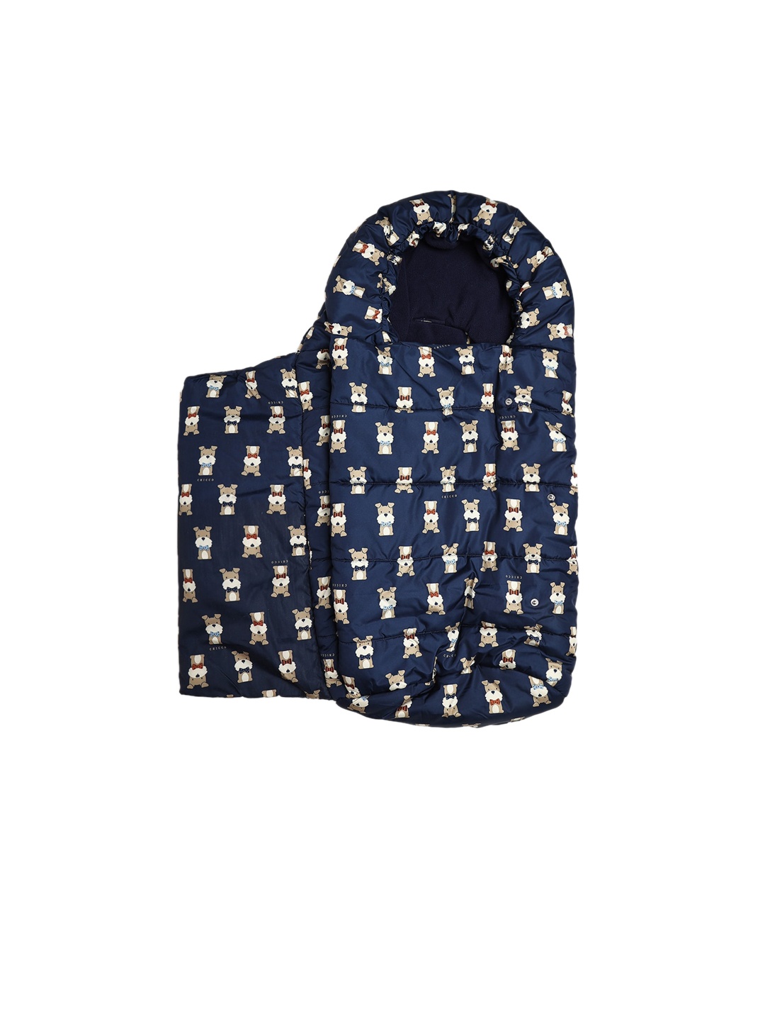 

Chicco Kids Dark Blue Printed Baby Sleeping Bag, Navy blue