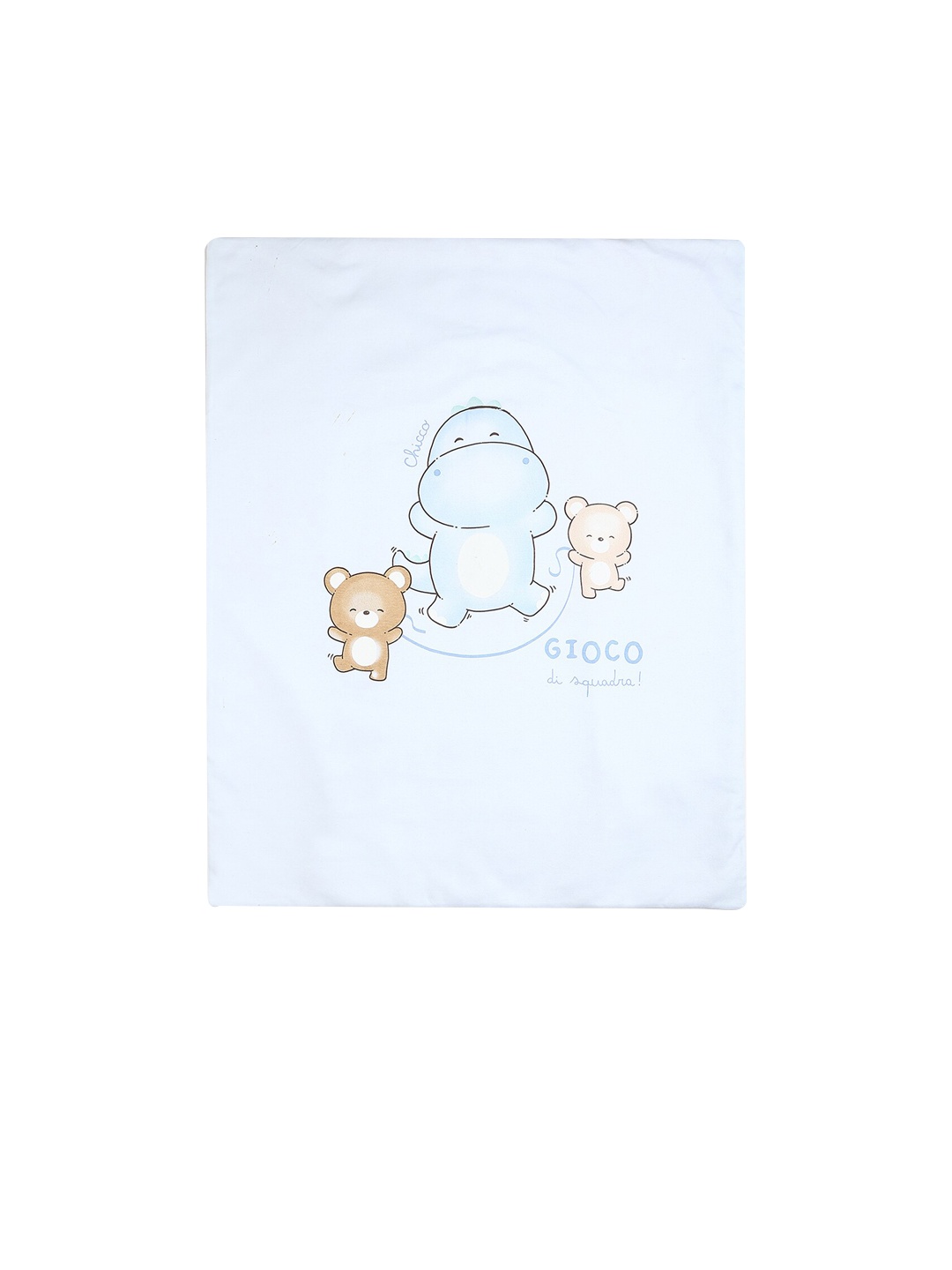 

Chicco Kids Blue & Beige Printed Blanket