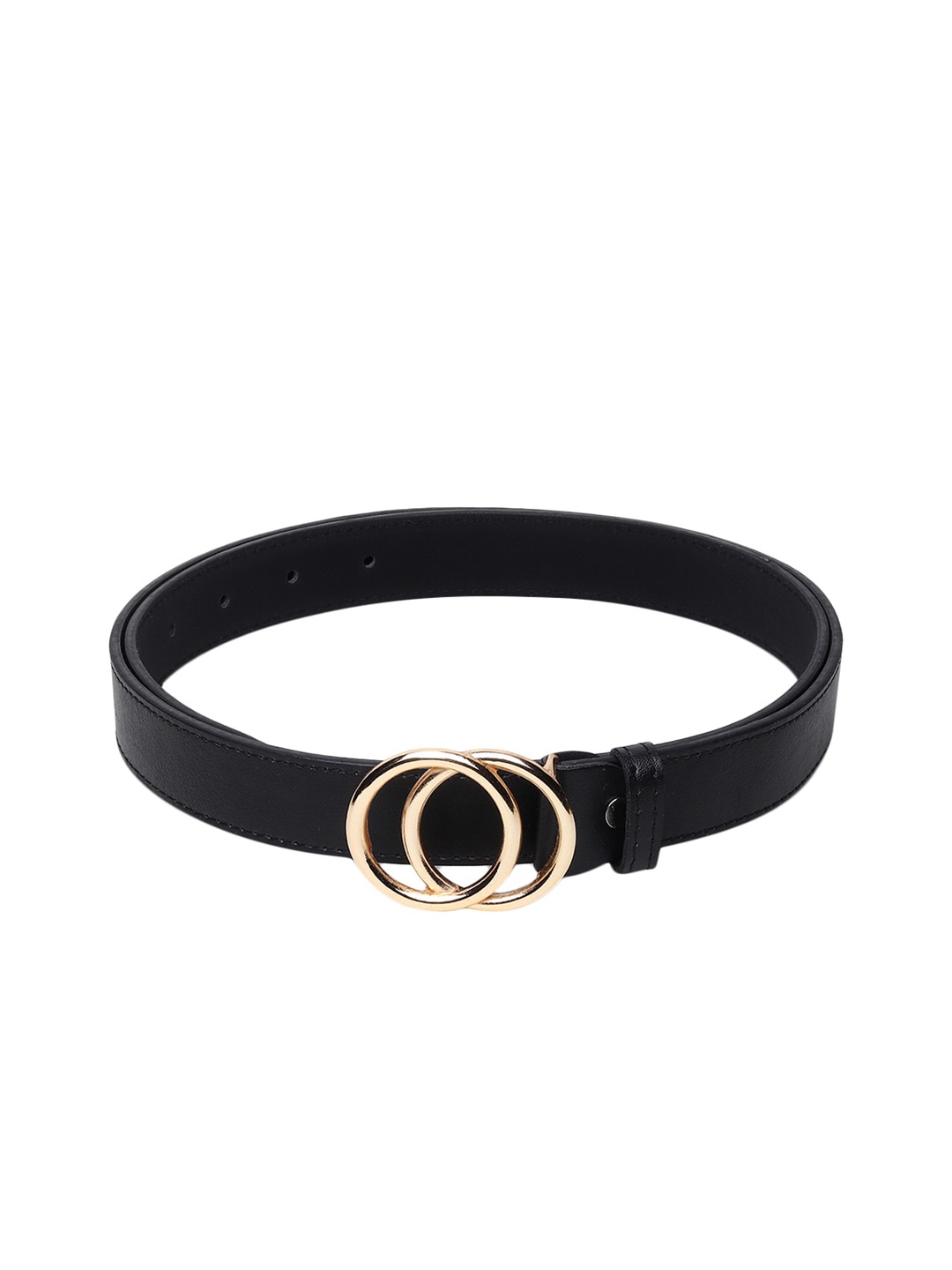 

SAMTROH Women Black PU Belt