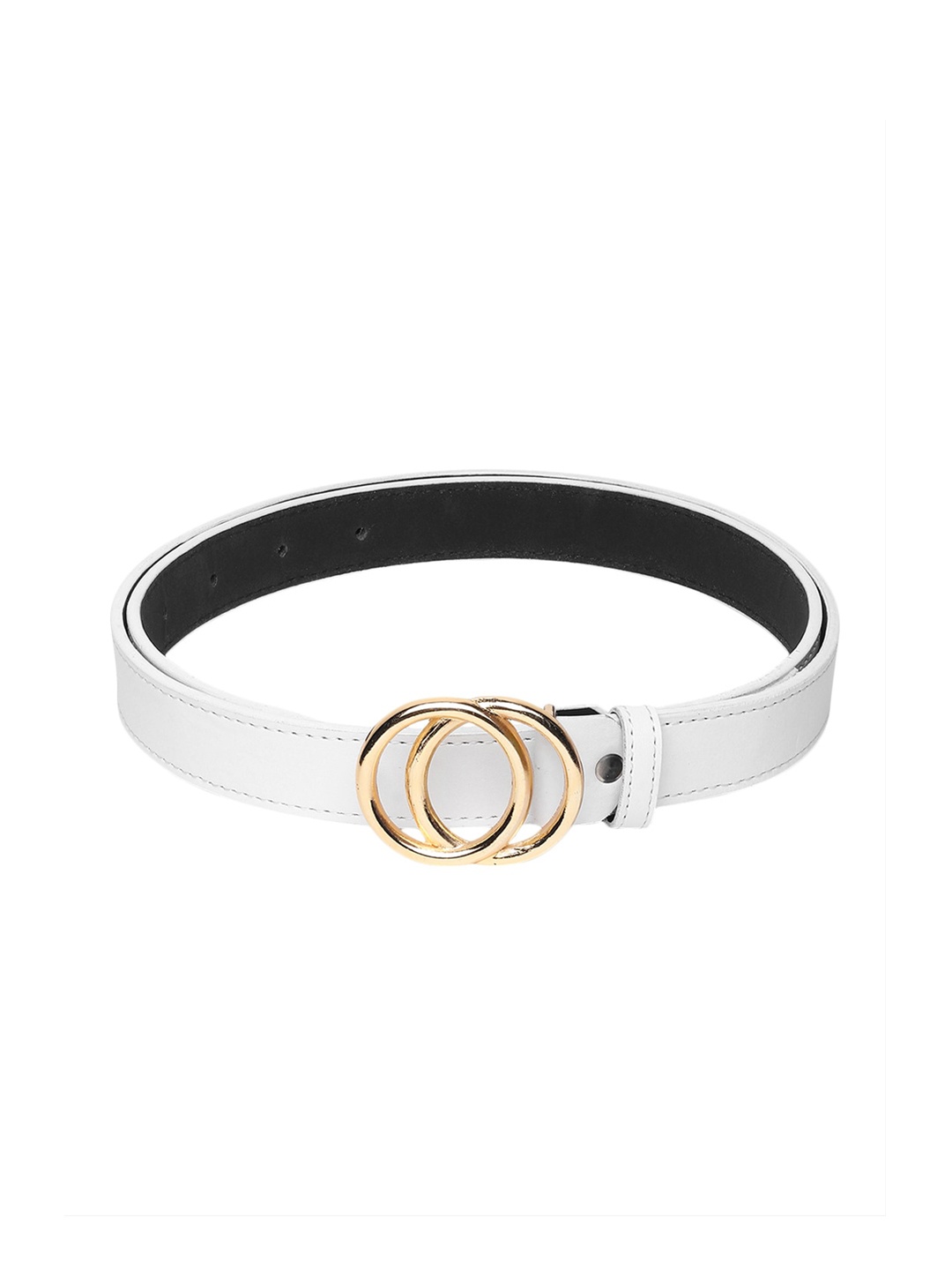 

SAMTROH Women White PU Belt