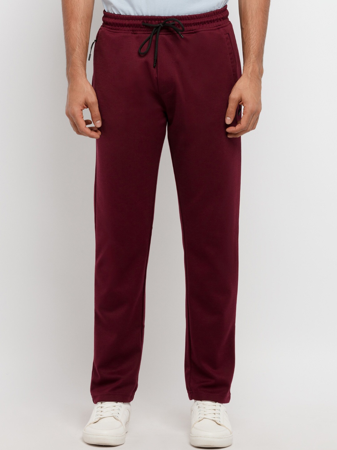 

Status Quo Men Maroon Solid Cotton Track Pants