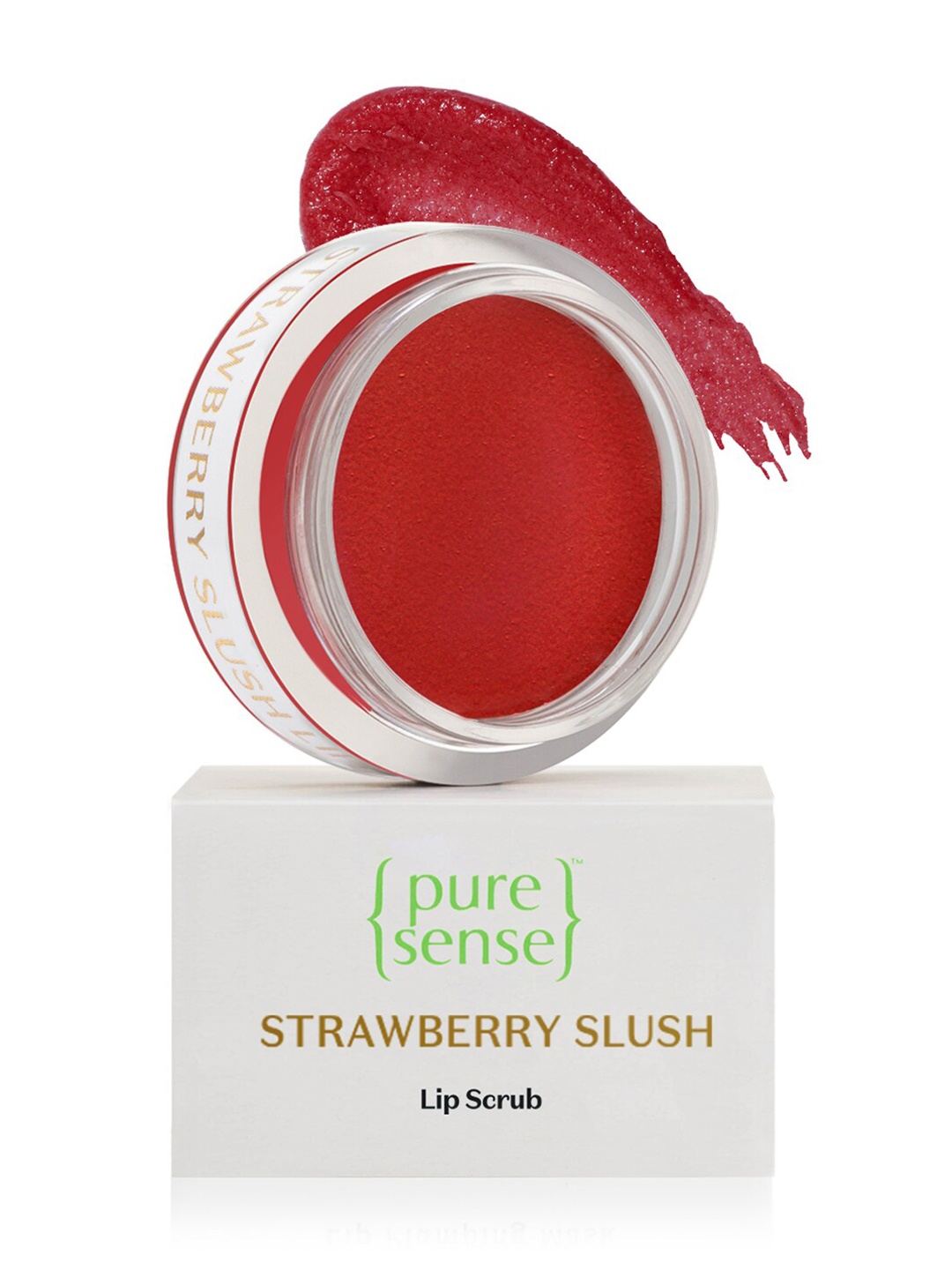 

Pure Sense Strawberry Slush Lip Scrub for Sensitive, Dry, Chapped & Pigmented Lips - 5g, Red
