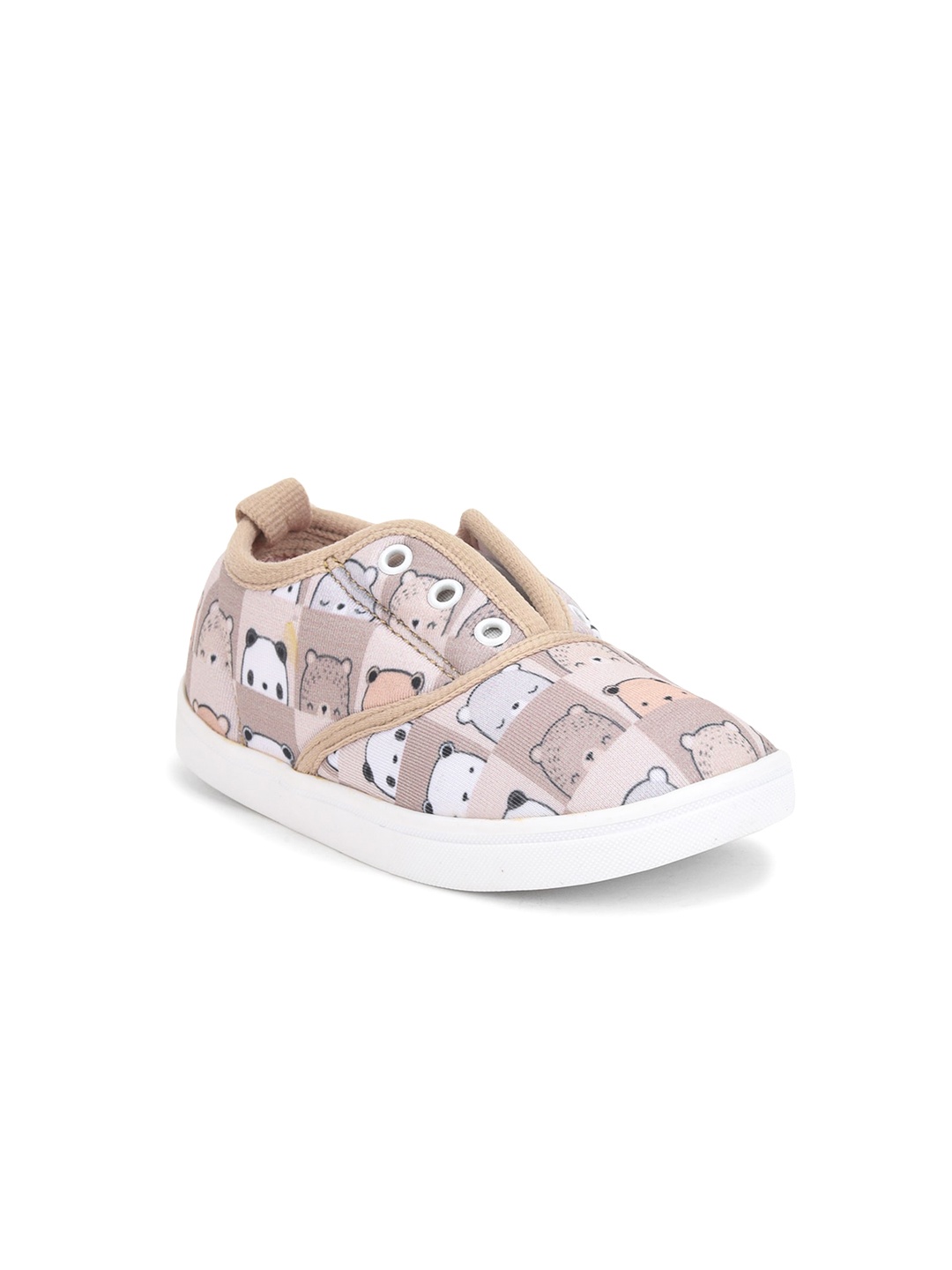 

Liberty Boys Beige Printed Slip-On Sneakers