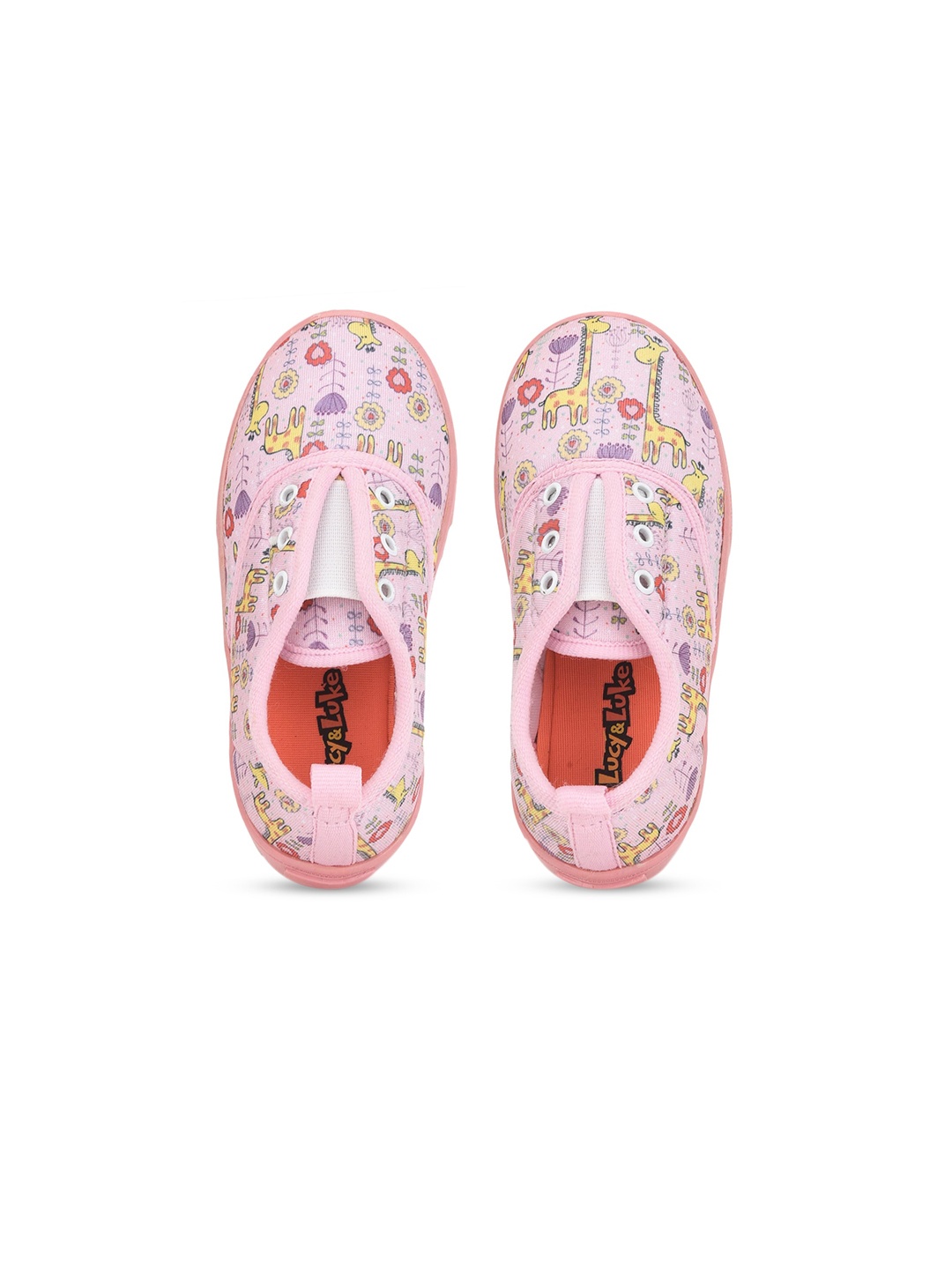 

Liberty Boys Pink Printed Slip-On Sneakers