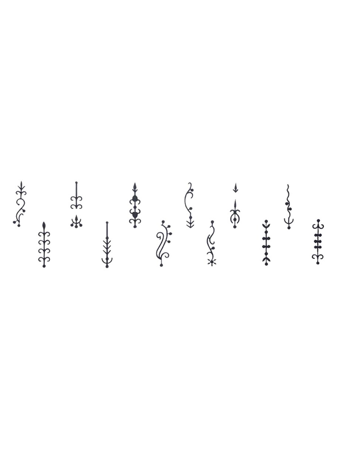 

Comet Busters Black Traditional Designer Bindis