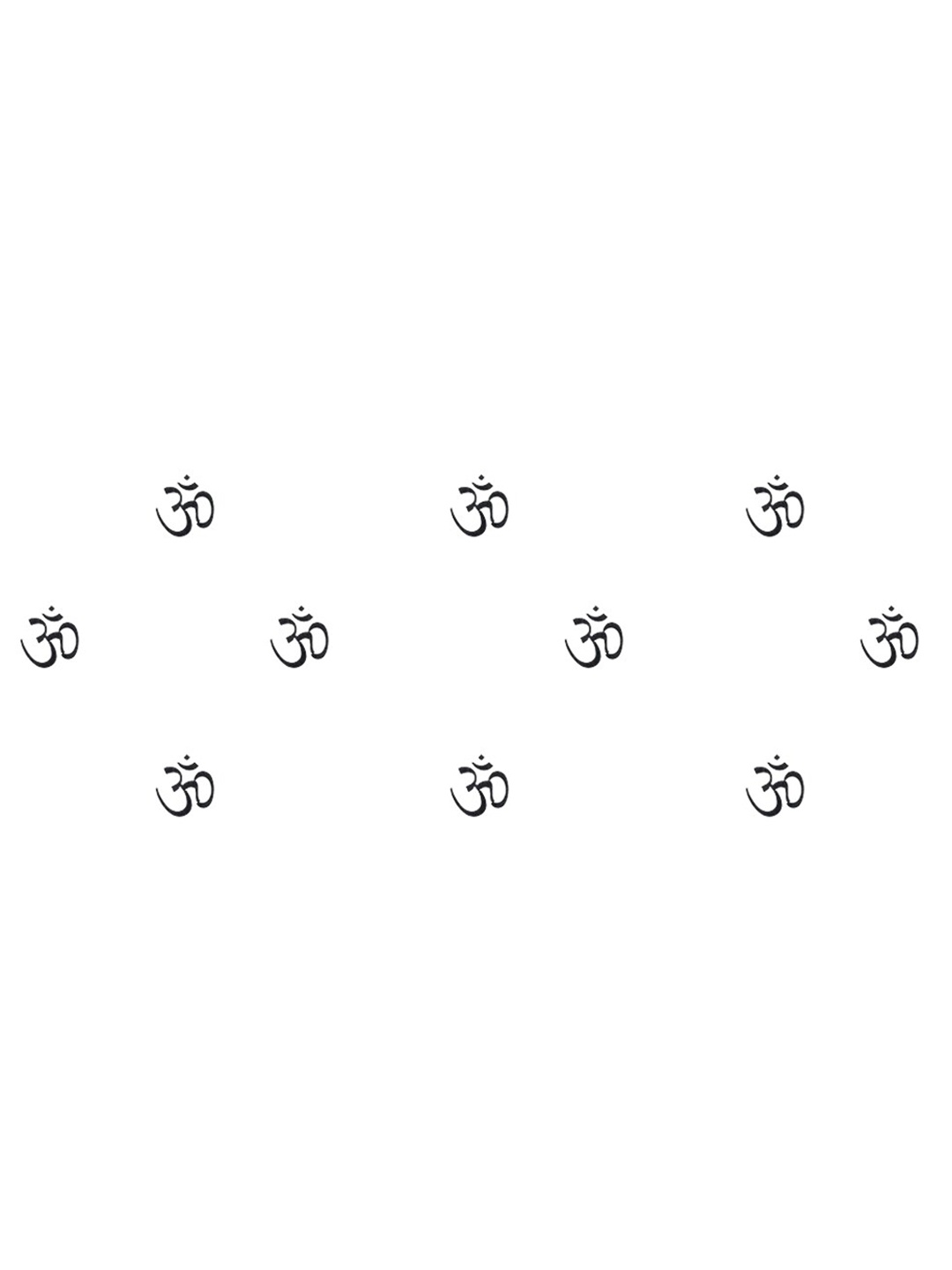 Comet Busters Black Traditional Designer Bindis