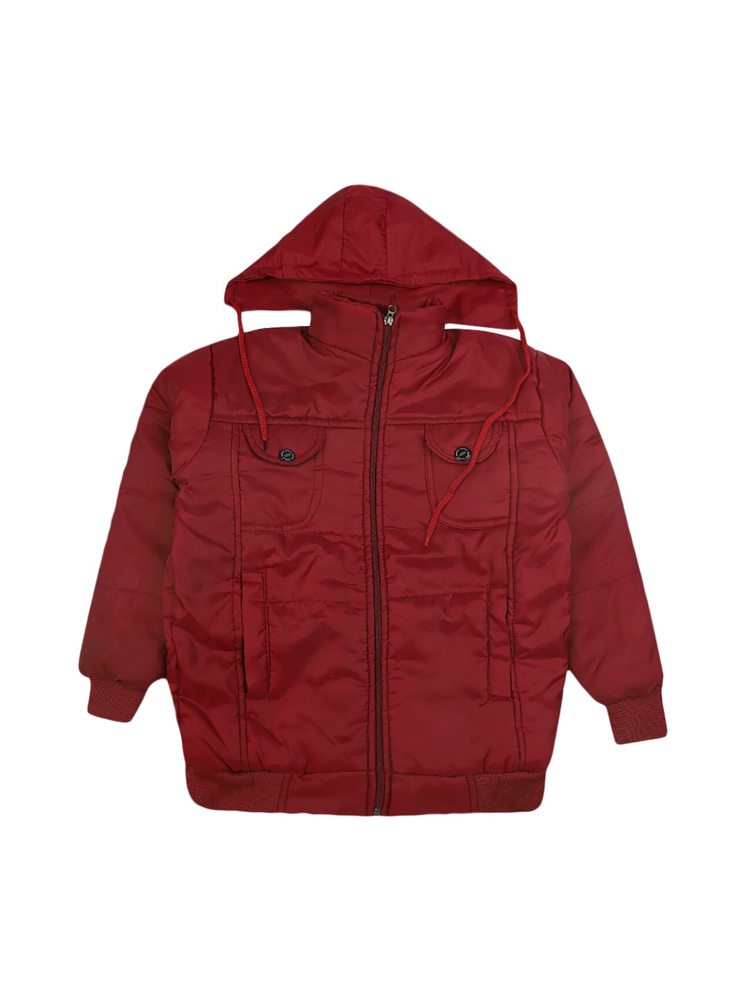 

V-Mart Boys Maroon Lightweight Bomber Jacket
