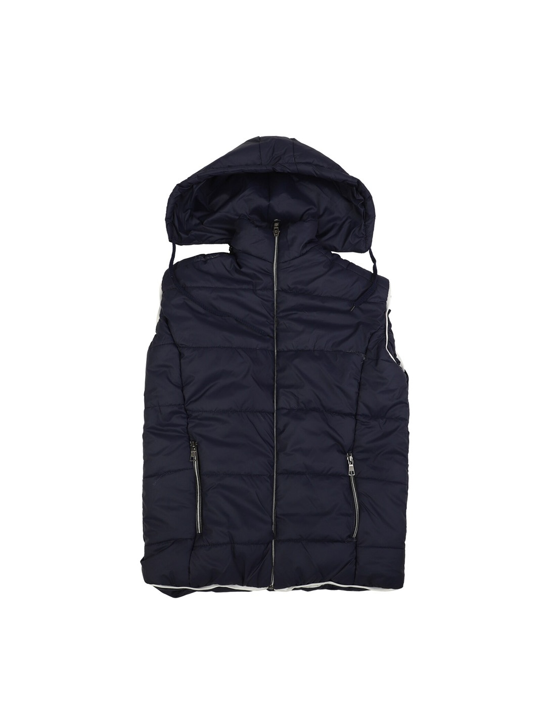 

V-Mart Boys Navy Blue Solid Lightweight Puffer Jacket