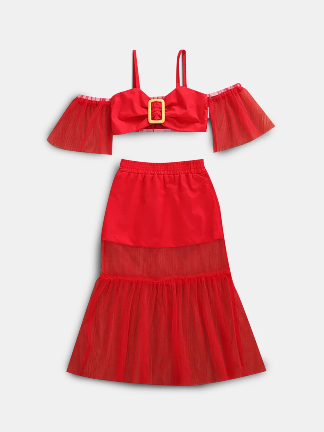 

Hopscotch Girls Red Clothing Set